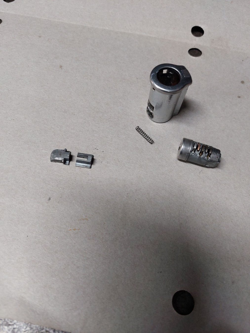 C2 Glove box lock assembly repair CorvetteForum Chevrolet