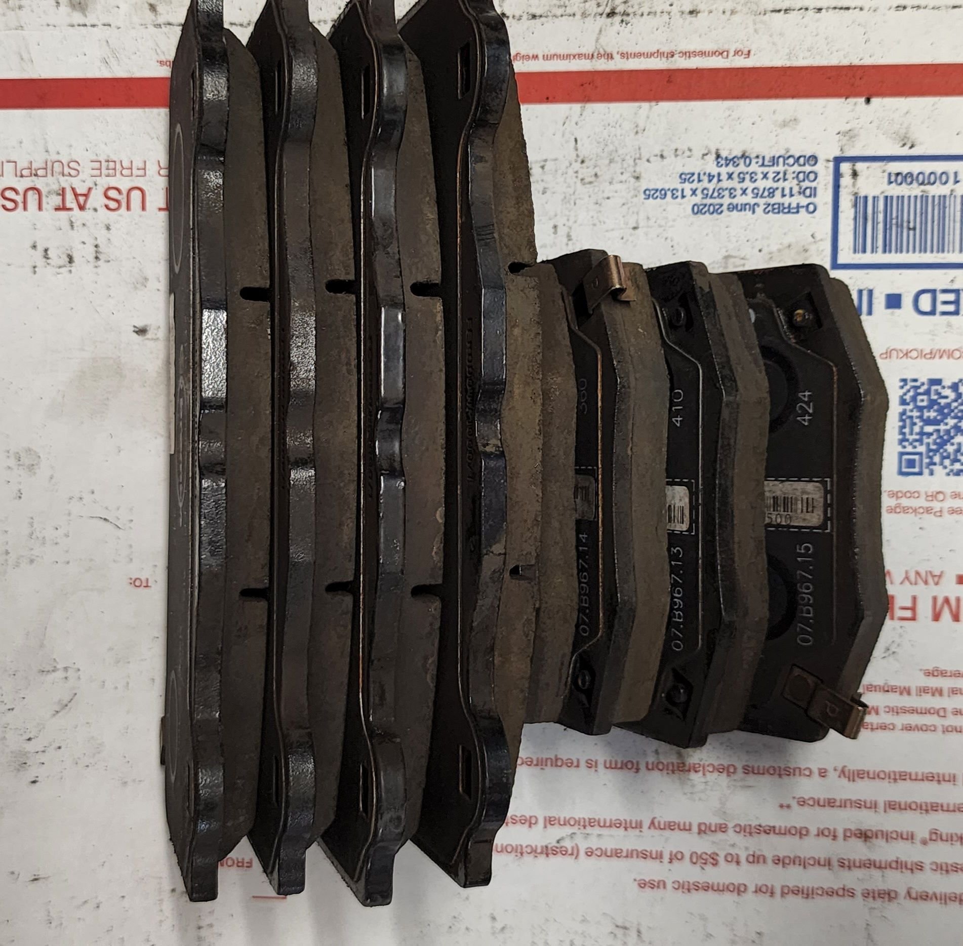 FS (For Sale) OEM GM Brembo Front and Rear Brake Pads C7 Grandsport
