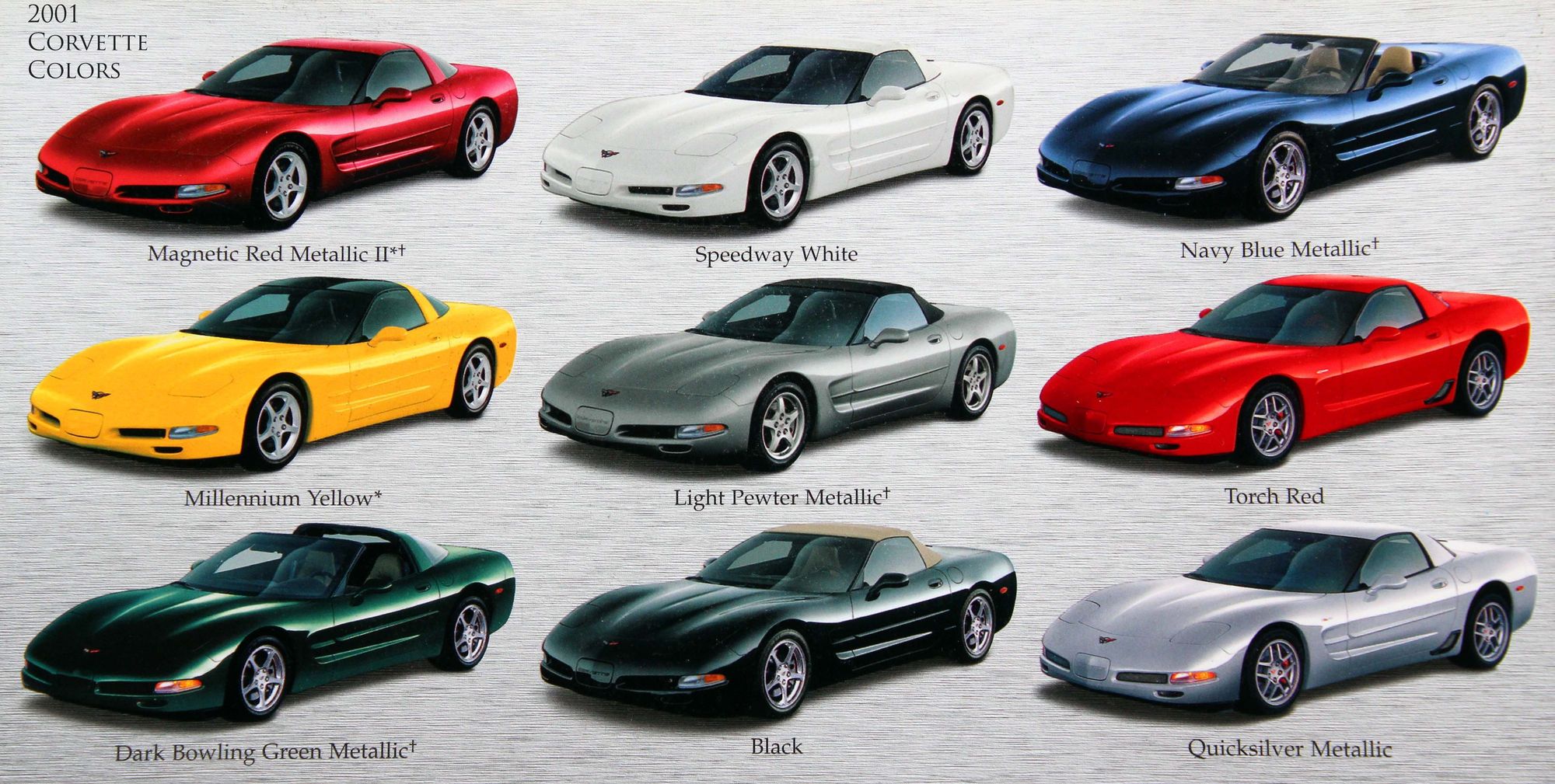 Corvette Paint Colors Corvette Paint Colors
