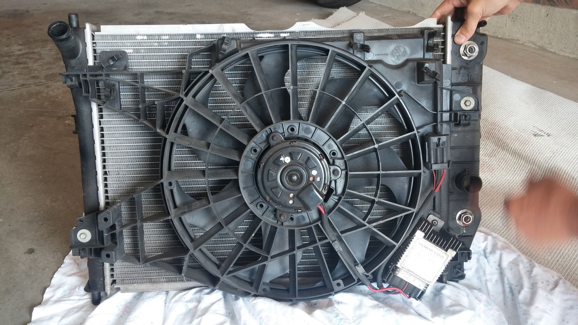 Radiator fan and fan control module CorvetteForum Chevrolet