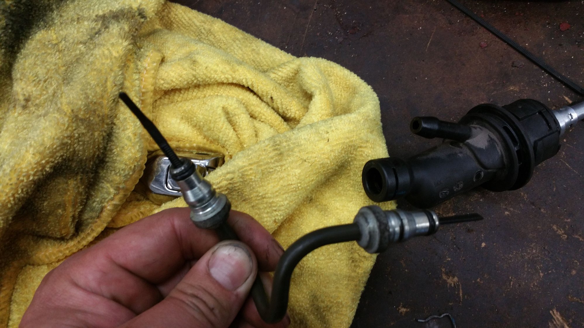 C6 Clutch Master Cylinder WOES CorvetteForum Chevrolet Corvette