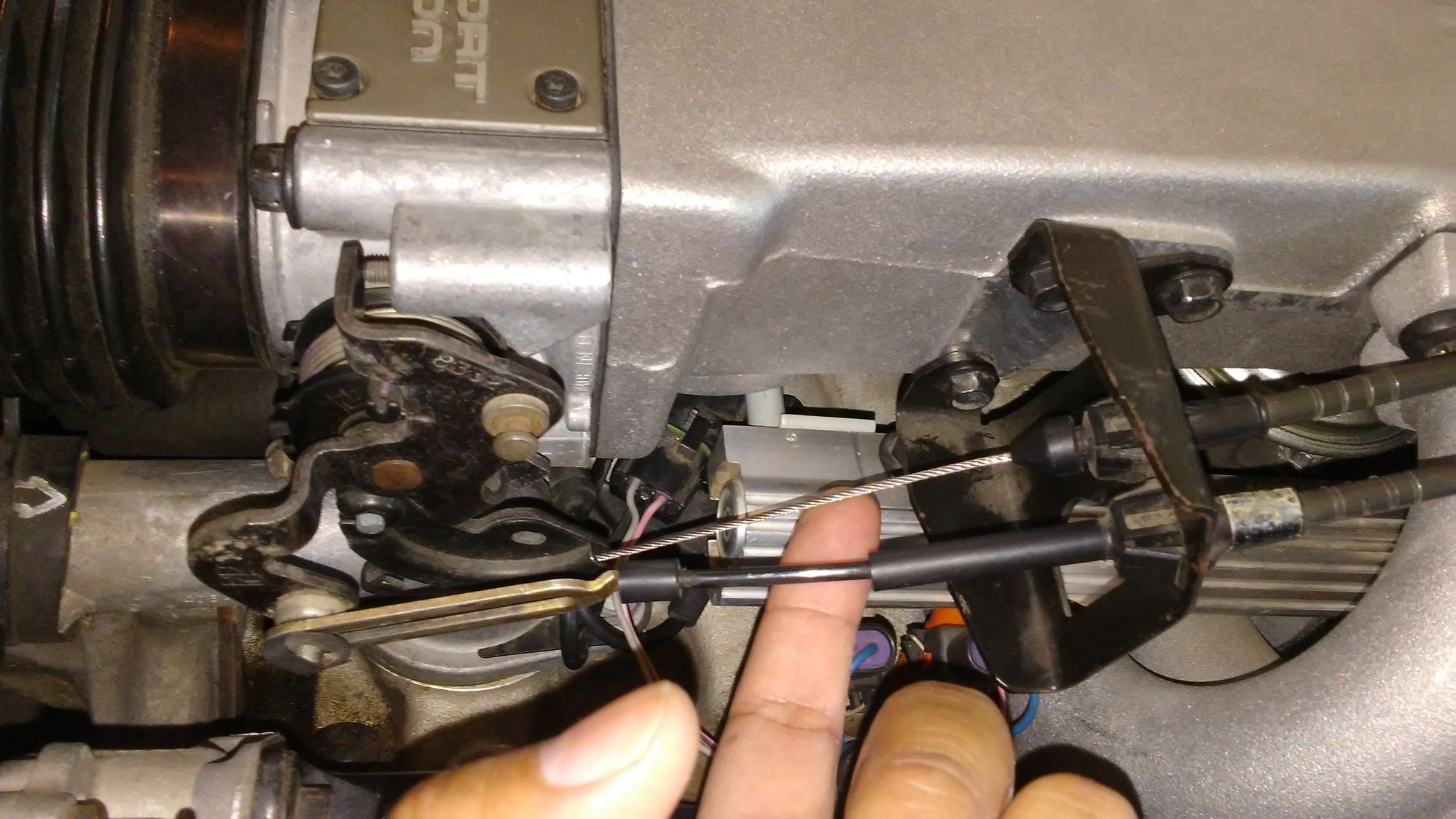 Throttle cable adjustment? CorvetteForum Chevrolet Corvette Forum