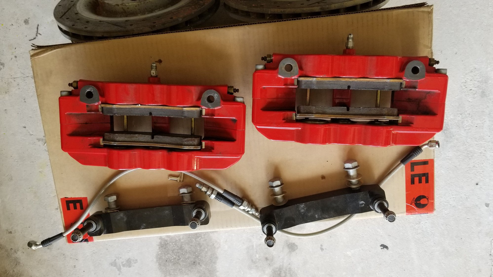 FS (For Sale) Wilwood AERO6 Front Caliper and Bracket Upgrade Kit for