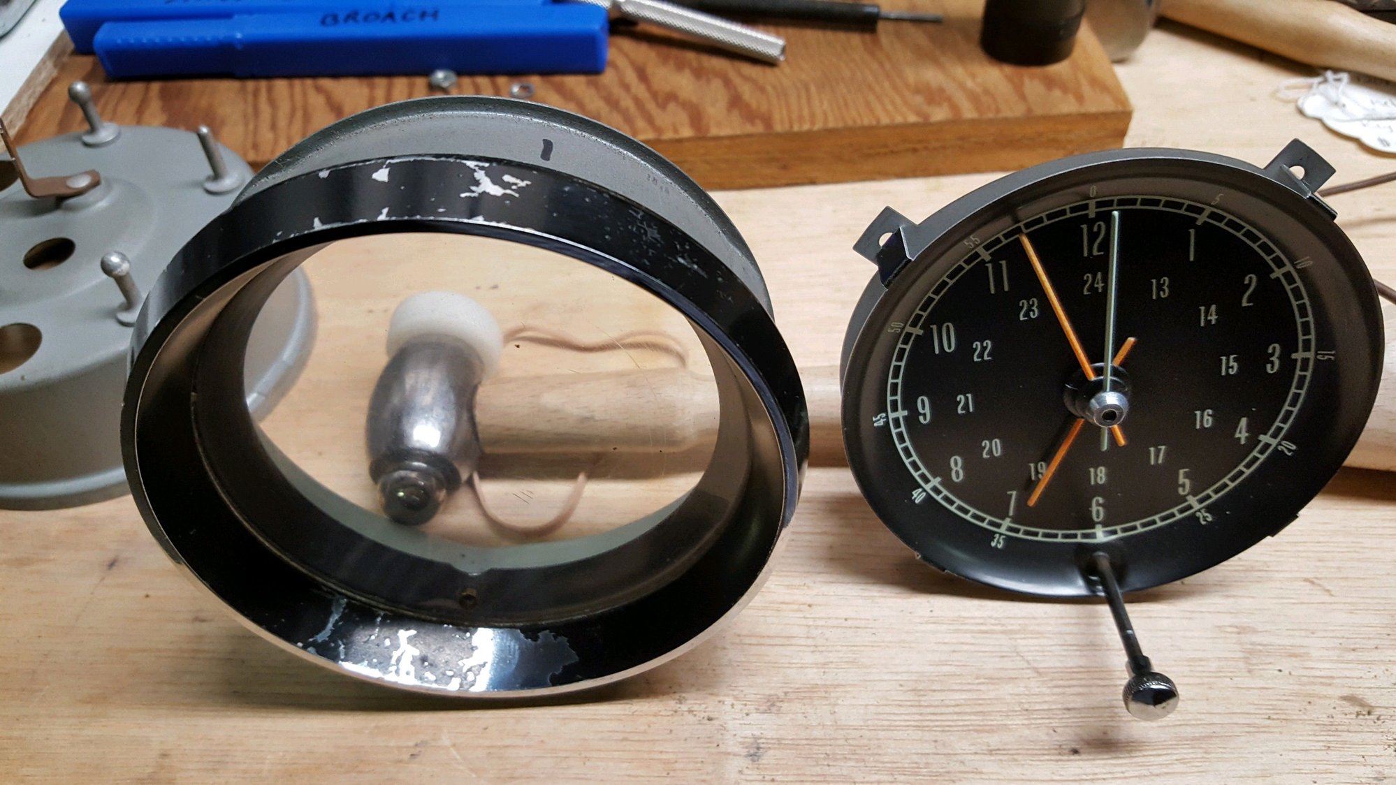 What type of paint to use on 65 clock bezel CorvetteForum Chevrolet