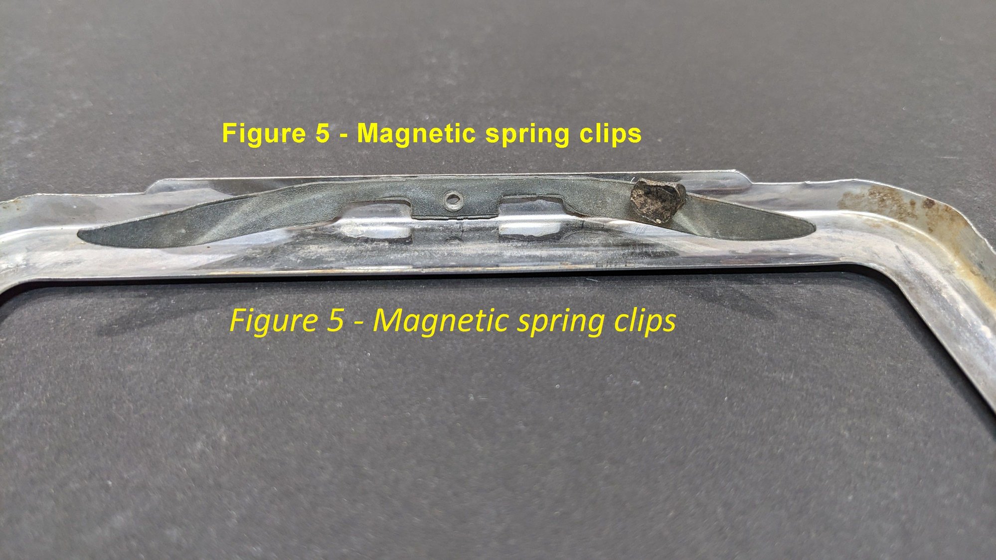 WTB (Want To Buy) GM 63-75 Corvette Stainless Steel License Plate ...