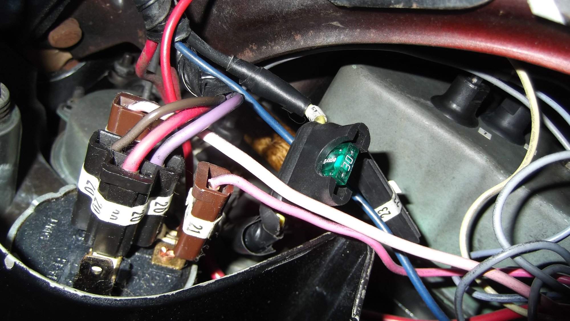 C1 Speedometer removal without removing the whole cluster