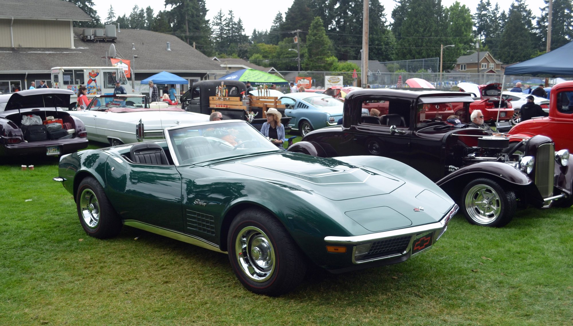 Fircrest, Wa. Car Show Photos CorvetteForum Chevrolet Corvette