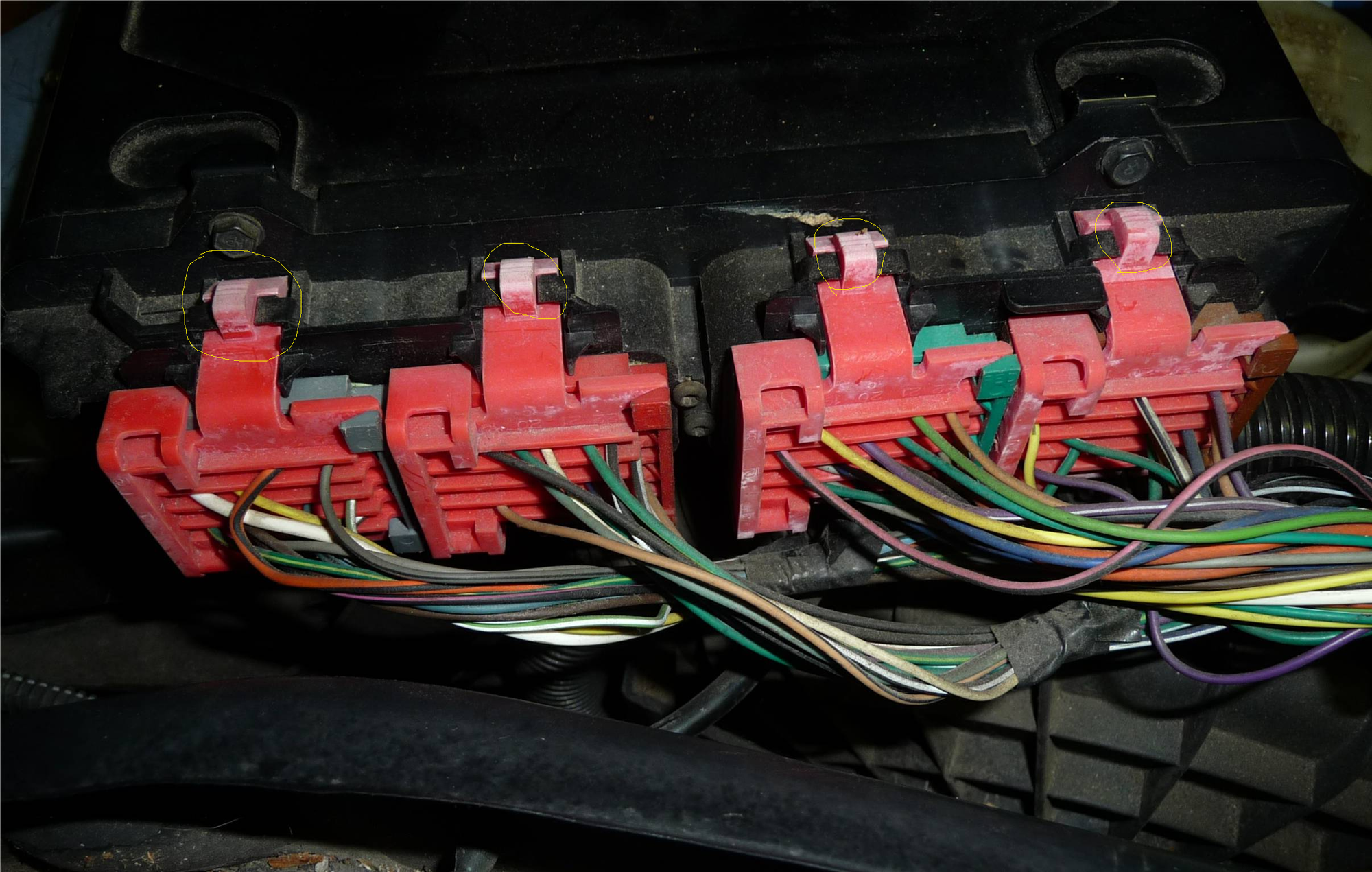 ECM wire harness disconnect CorvetteForum Chevrolet Corvette Forum Discussion