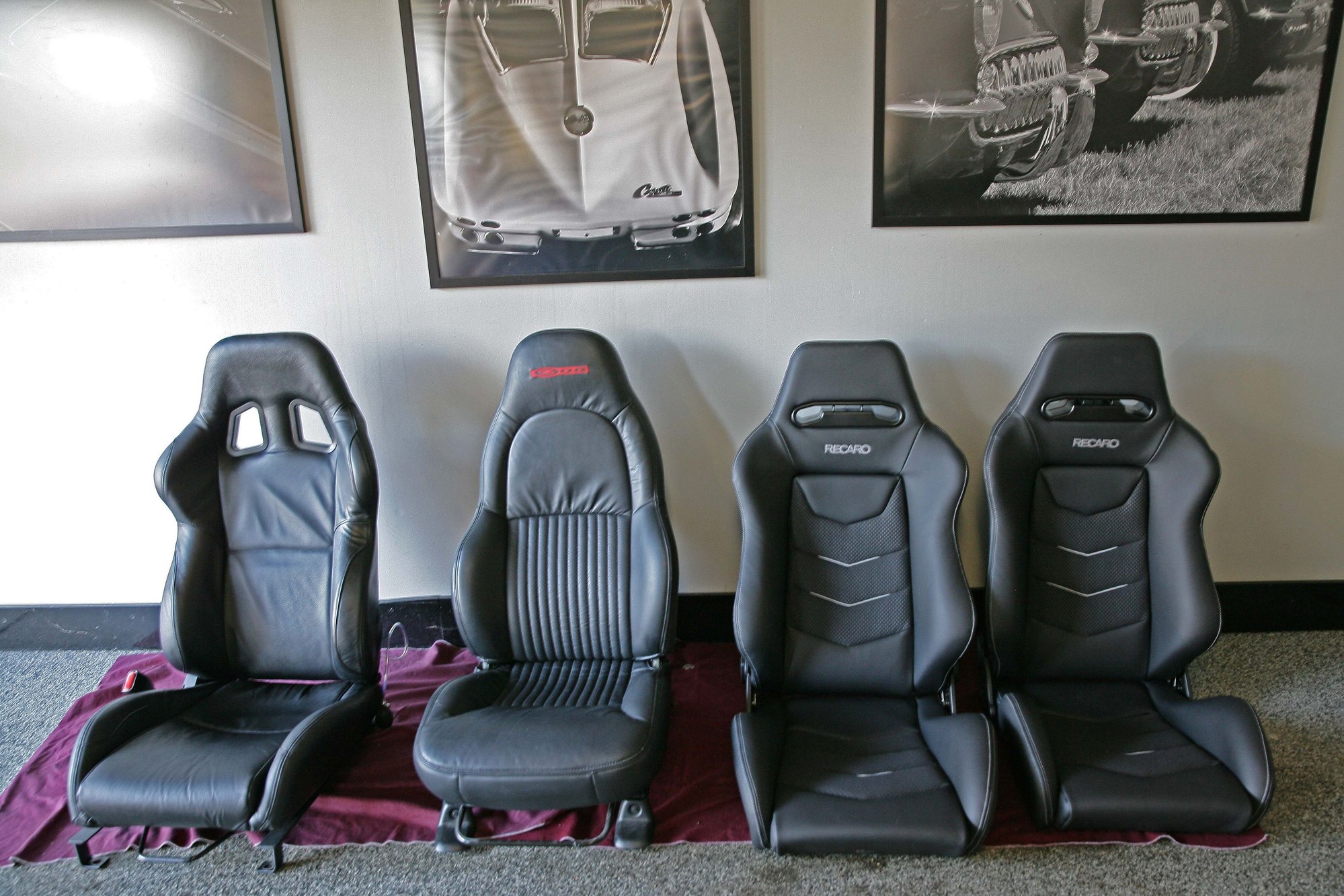 FS (For Sale) Recaro Speed V Seats With Mounting Brackets ...