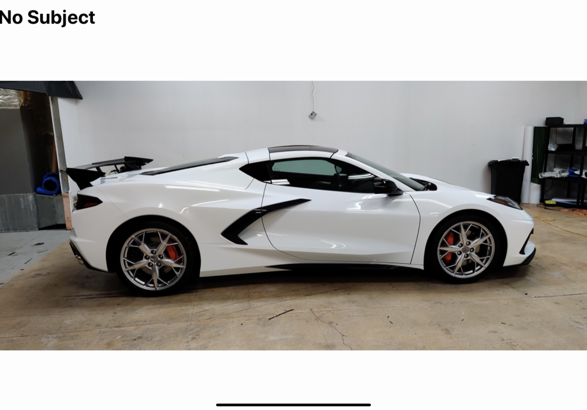 This guy wrapped the top of his C8 - CorvetteForum - Chevrolet Corvette