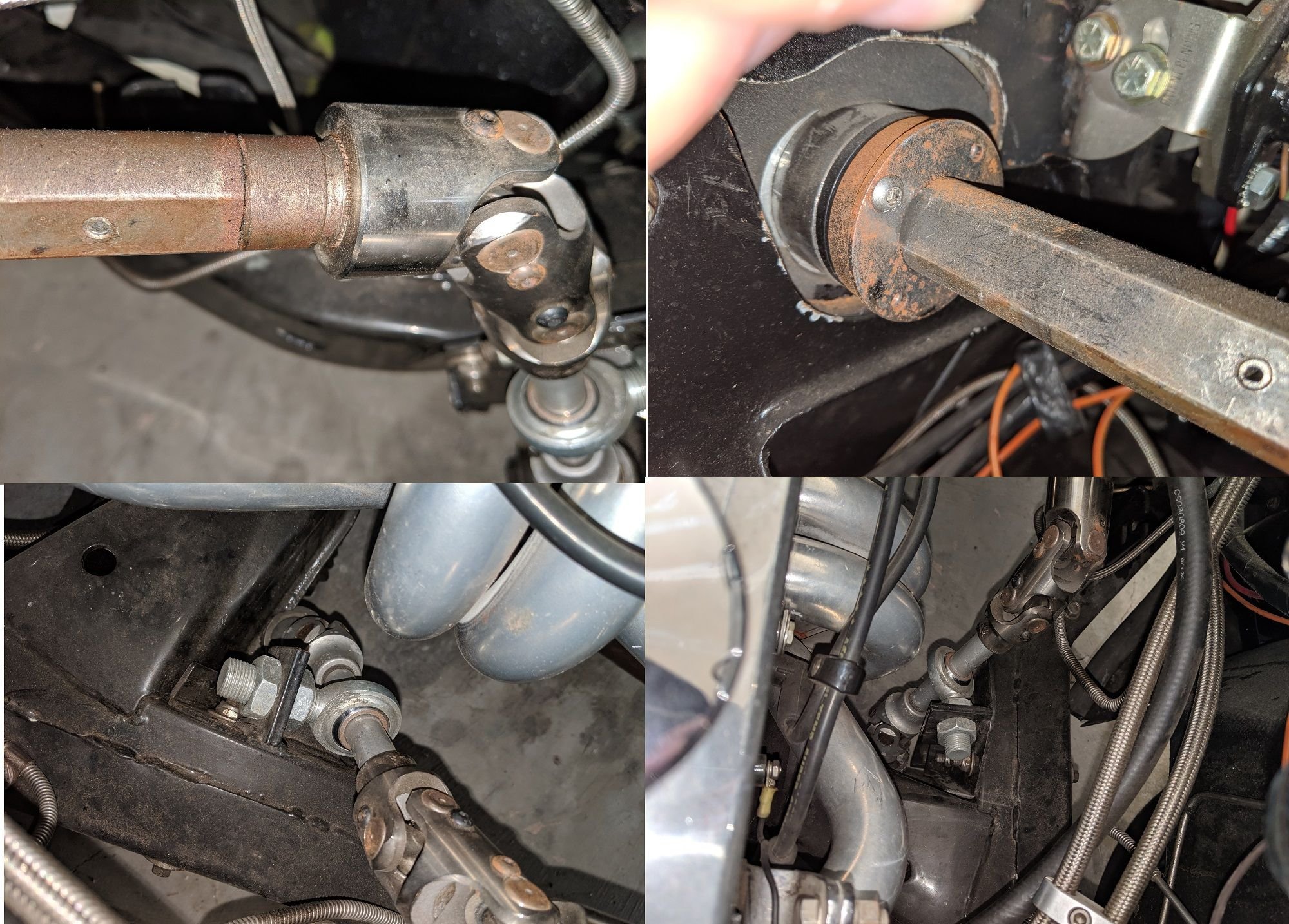 Need alignment/adjustment tips on steeroids, to eliminate binding