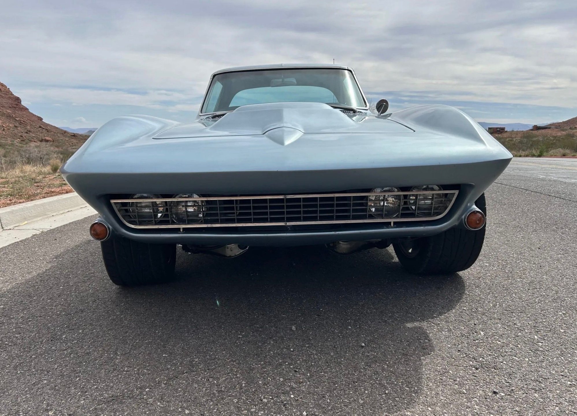 The 63/64 grill is beautiful with the separate surround that sits under the grill. This grill has to go and the headlights are ineffective recessed, behind the grill, and sitting so low. Plus, I just don�t like the entire look.