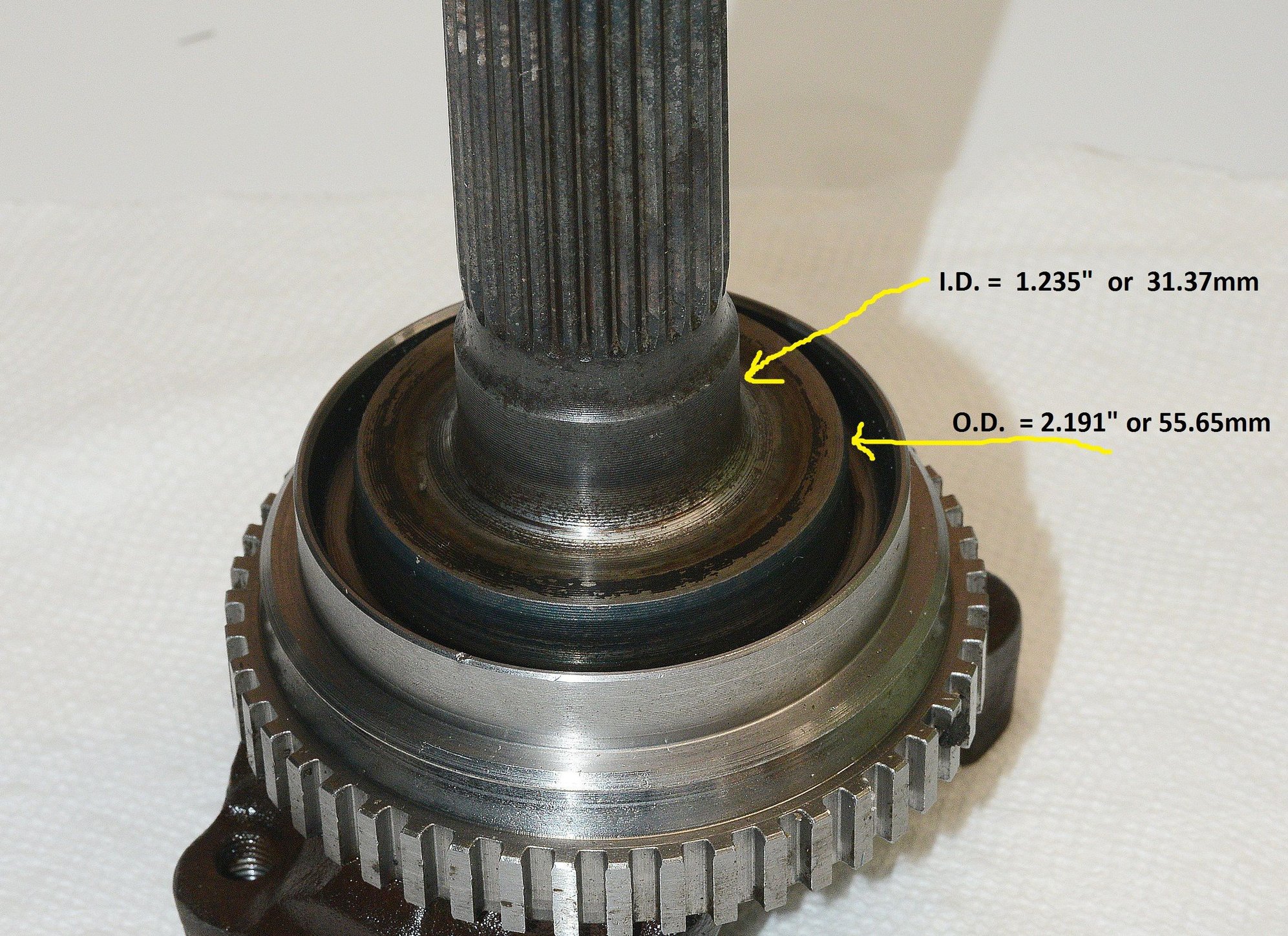 Need rear axle teflon washers/thrust anti click washer or measurement