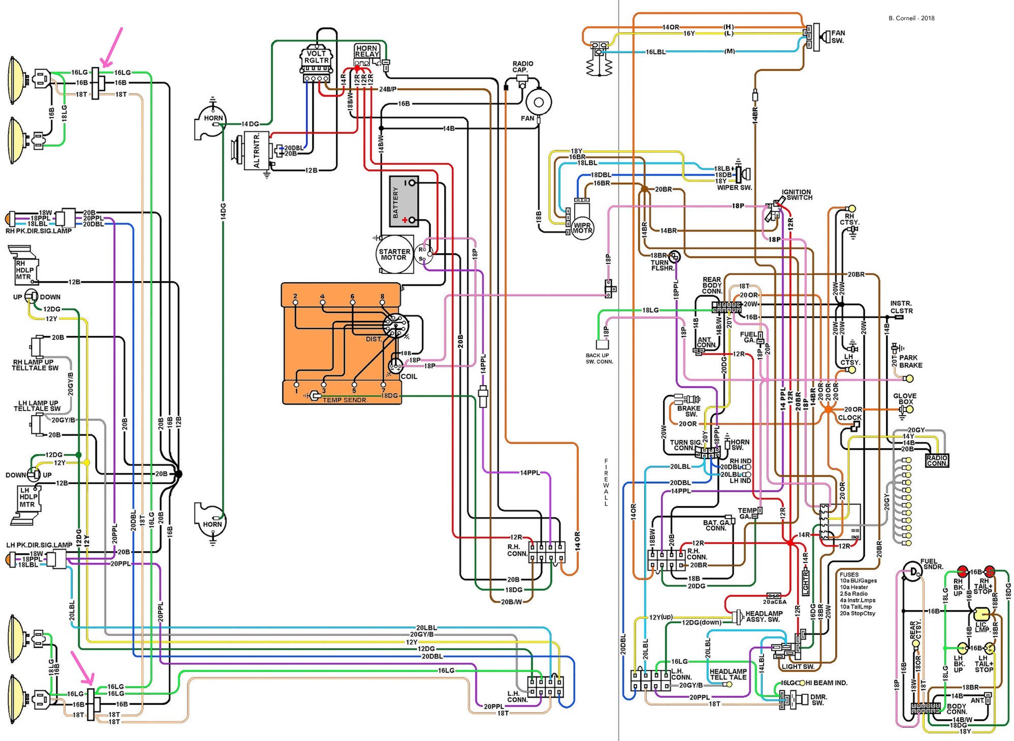 1981 Corvette Headlight Wiring Diagram
