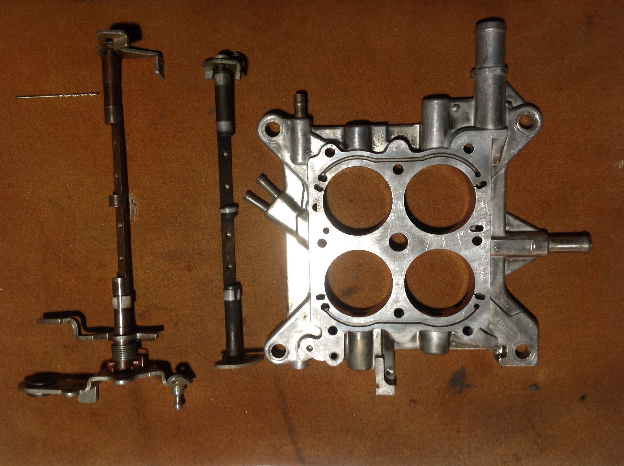 Holley 3605 nylon throttle body shaft bushing questions CorvetteForum