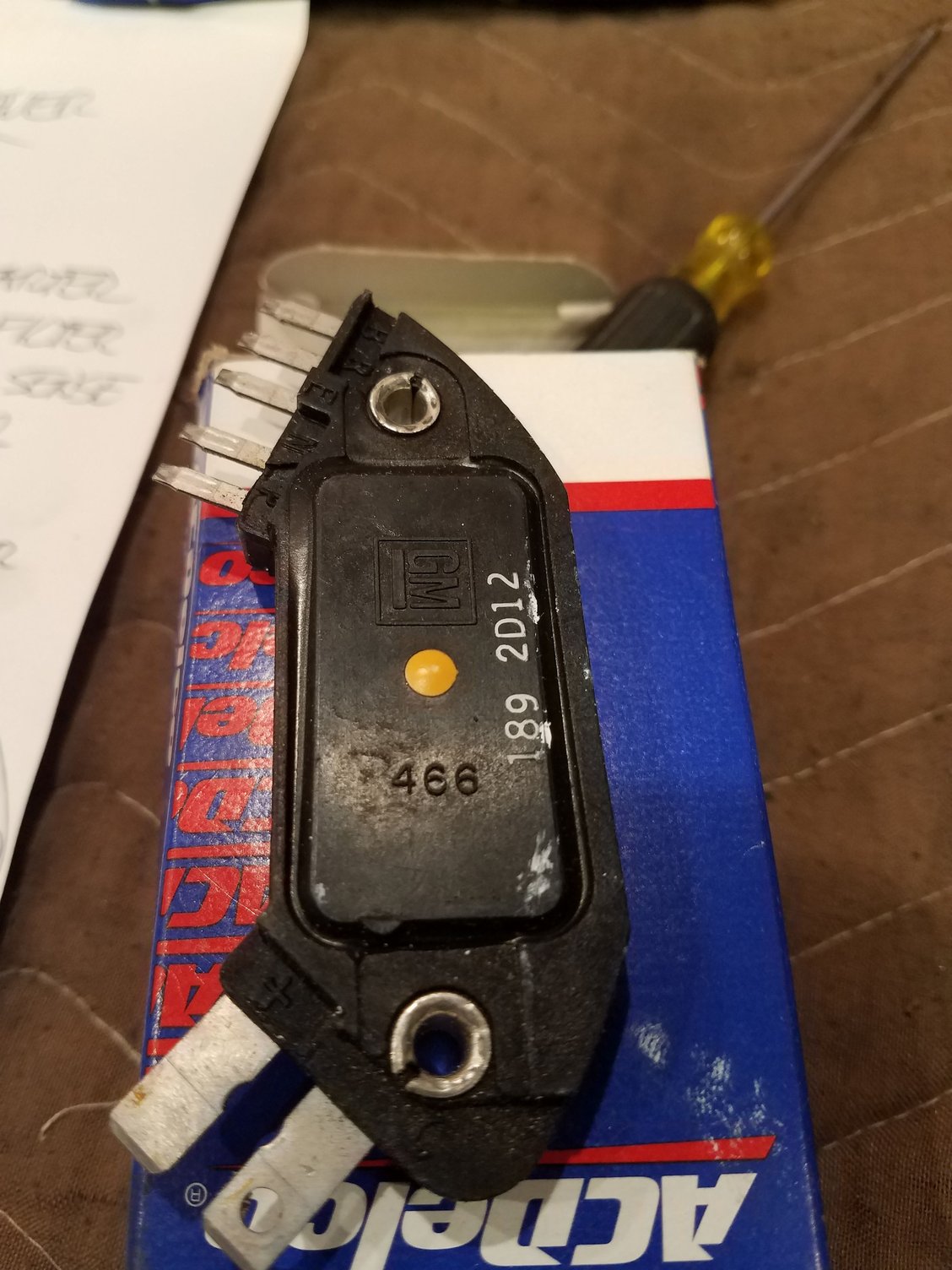 81 Corvette Ignition Module - CorvetteForum - Chevrolet Corvette Forum ...