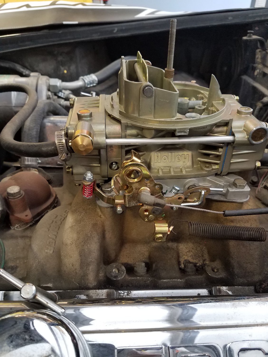 Holley idle solenoid. CorvetteForum Chevrolet Corvette Forum Discussion