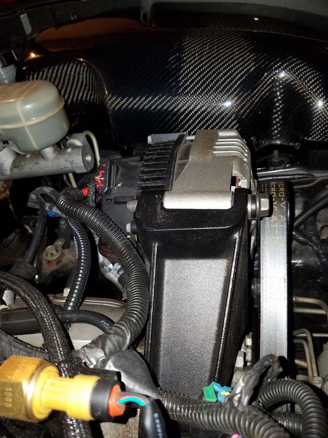 Aid removing a c5 alternator/steering bracket CorvetteForum