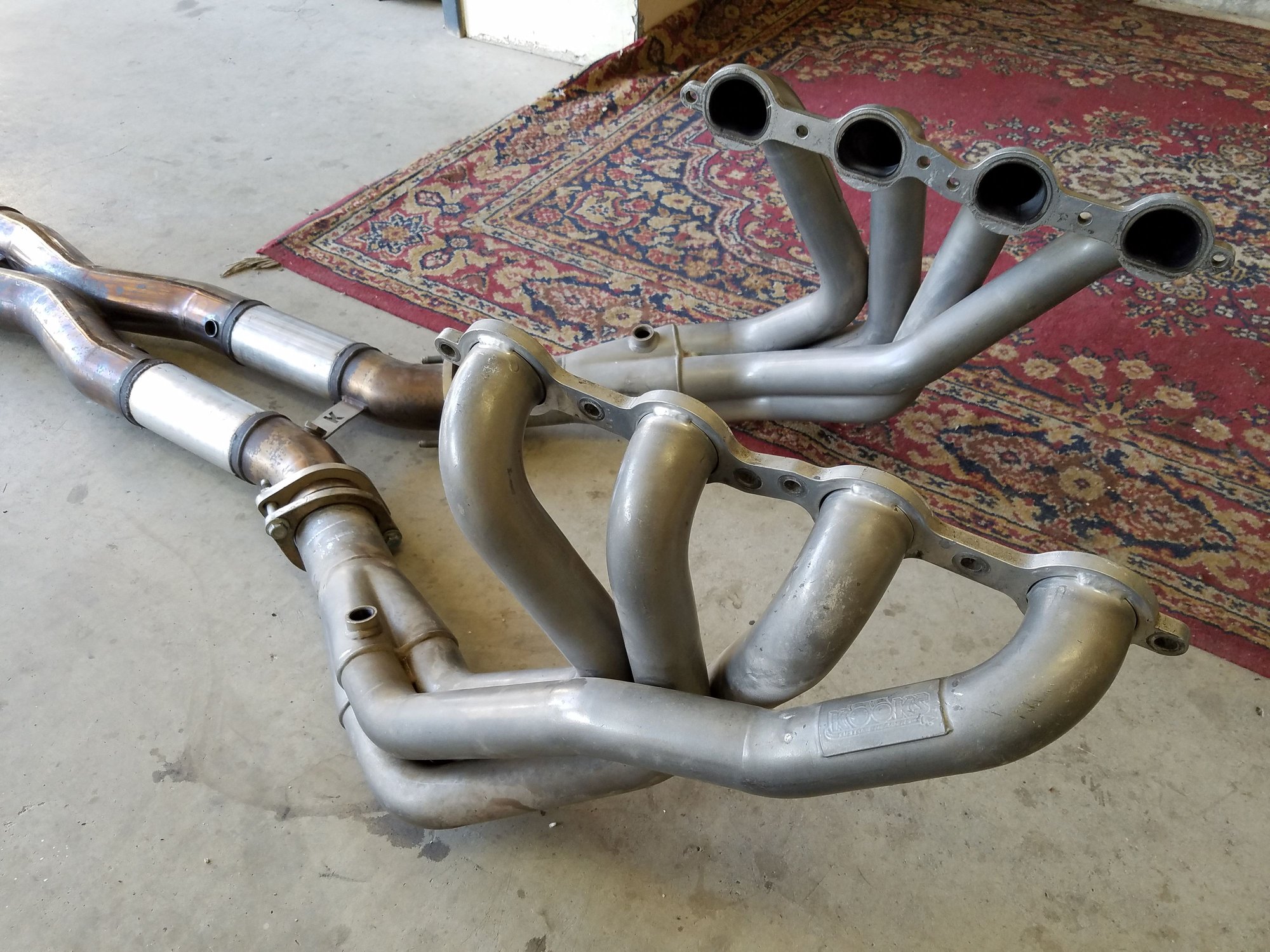 FS (For Sale) Kooks longtubes, X pipe + C6Z bimode mufflers