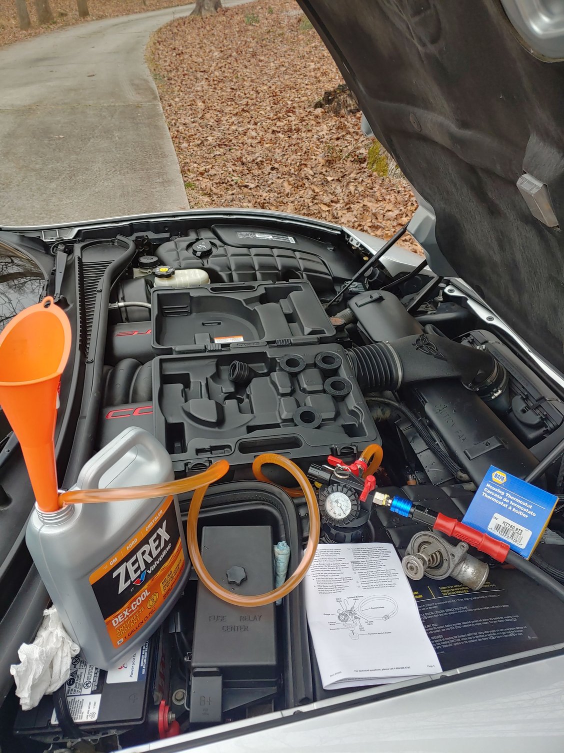 Purge Air from Cooling System CorvetteForum Chevrolet Corvette