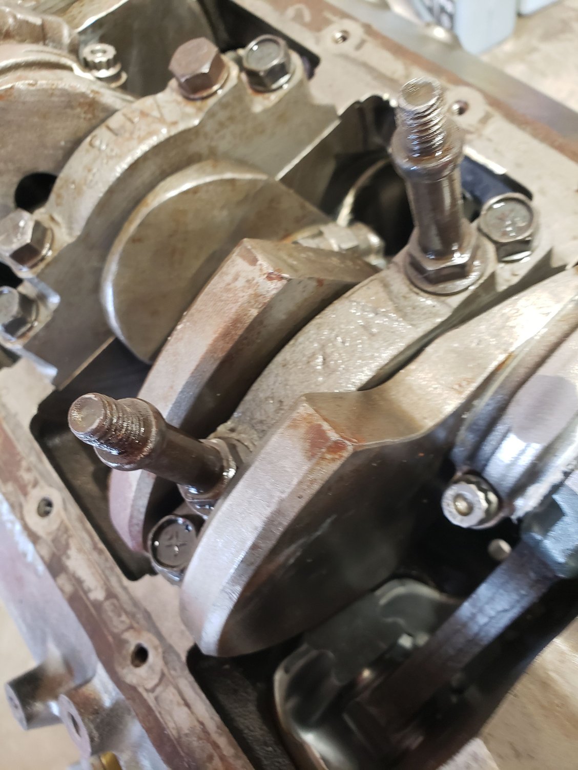 Mystery Crankshaft and Connecting Identification, 400 SBC crank