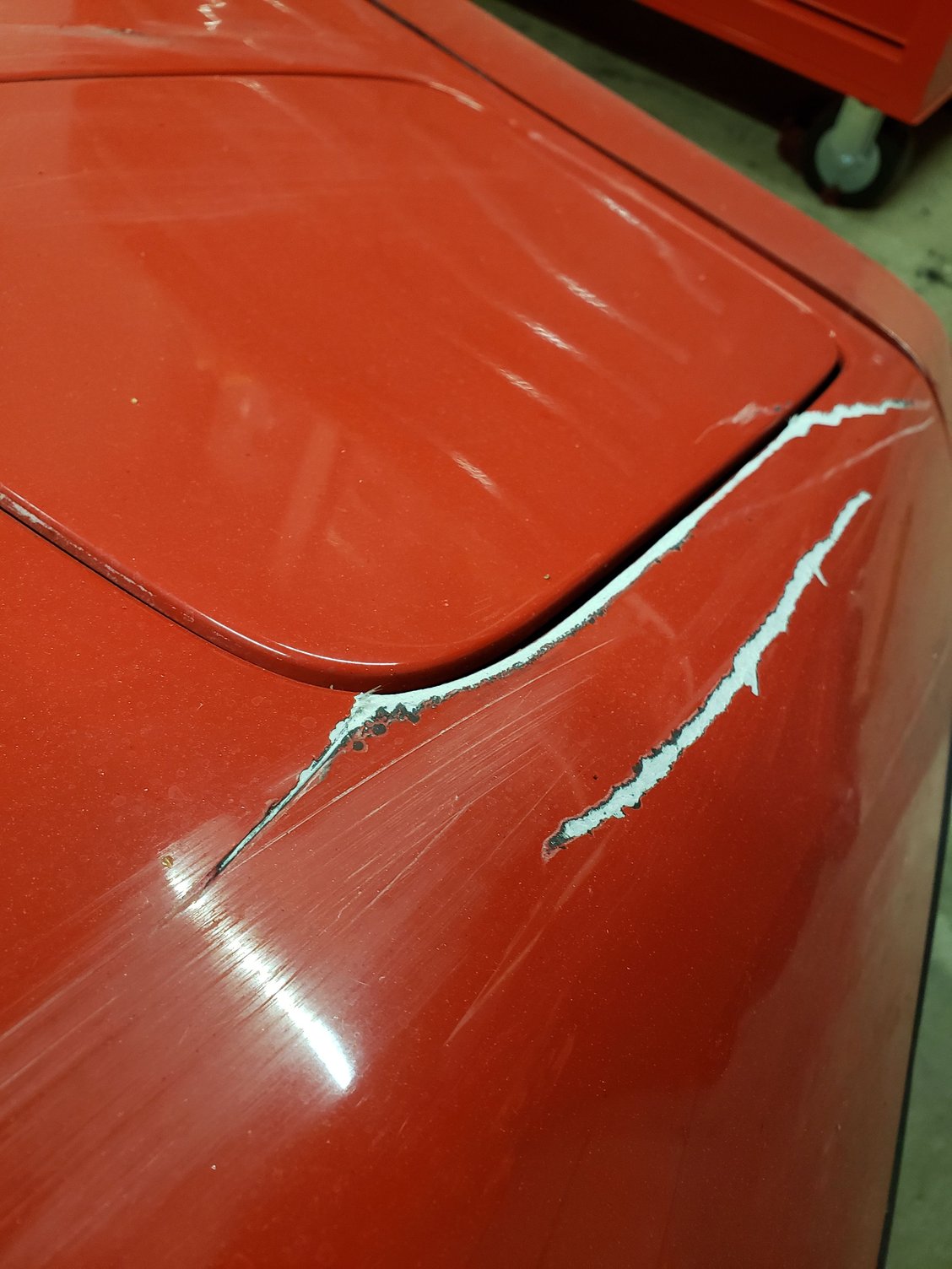 Hood SMC Crack Gouge Paint Repair Blend Clear Fiberglass Primer Sand