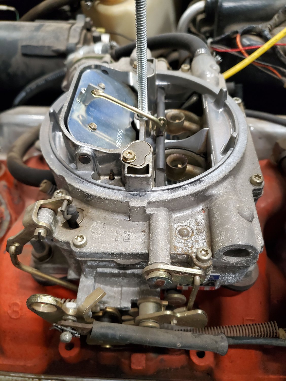 Better pic of carburetor with replaced condom?