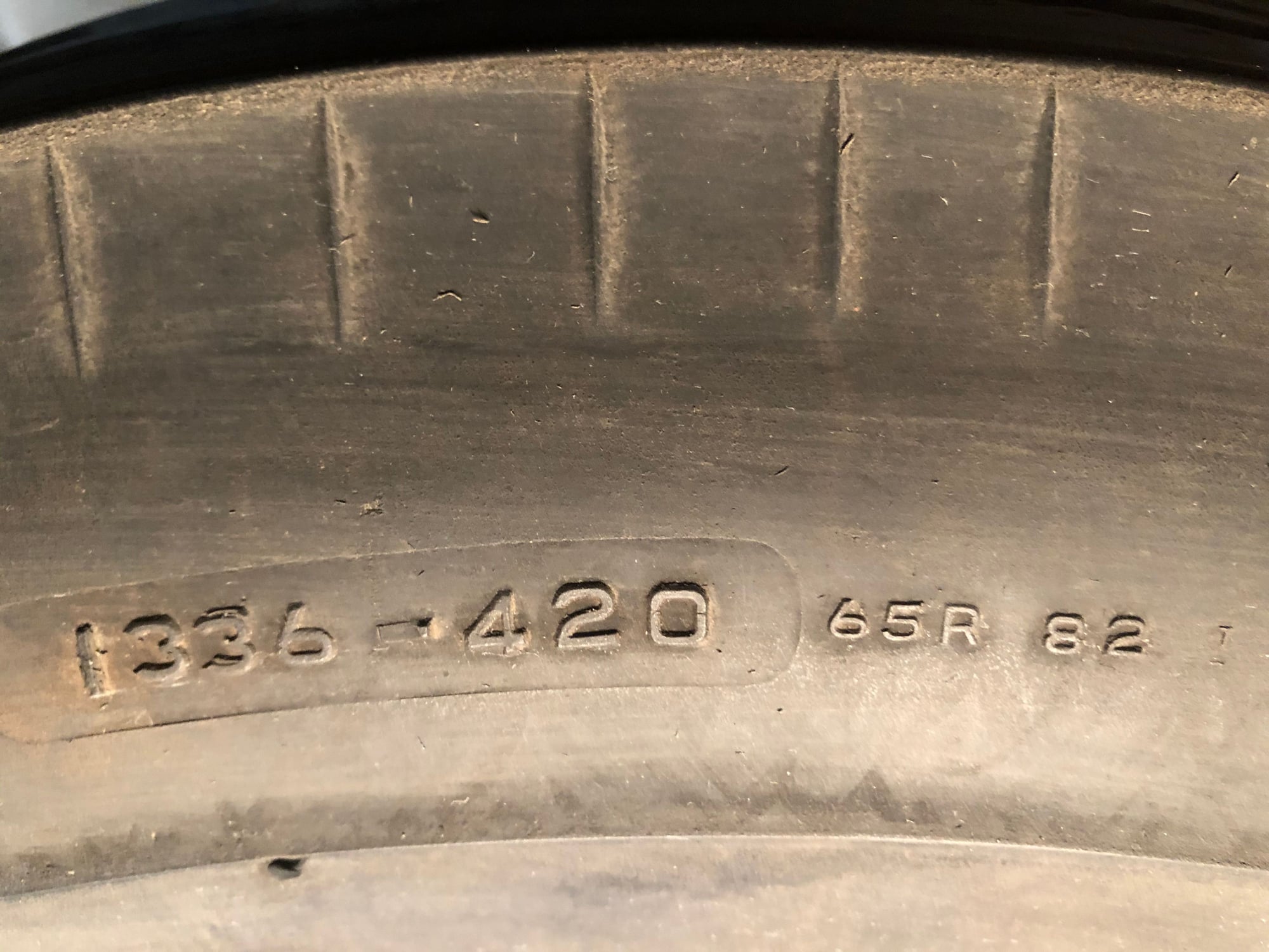 FS (For Sale) Original spare tire for sale C2 1965 - early 1967 ...