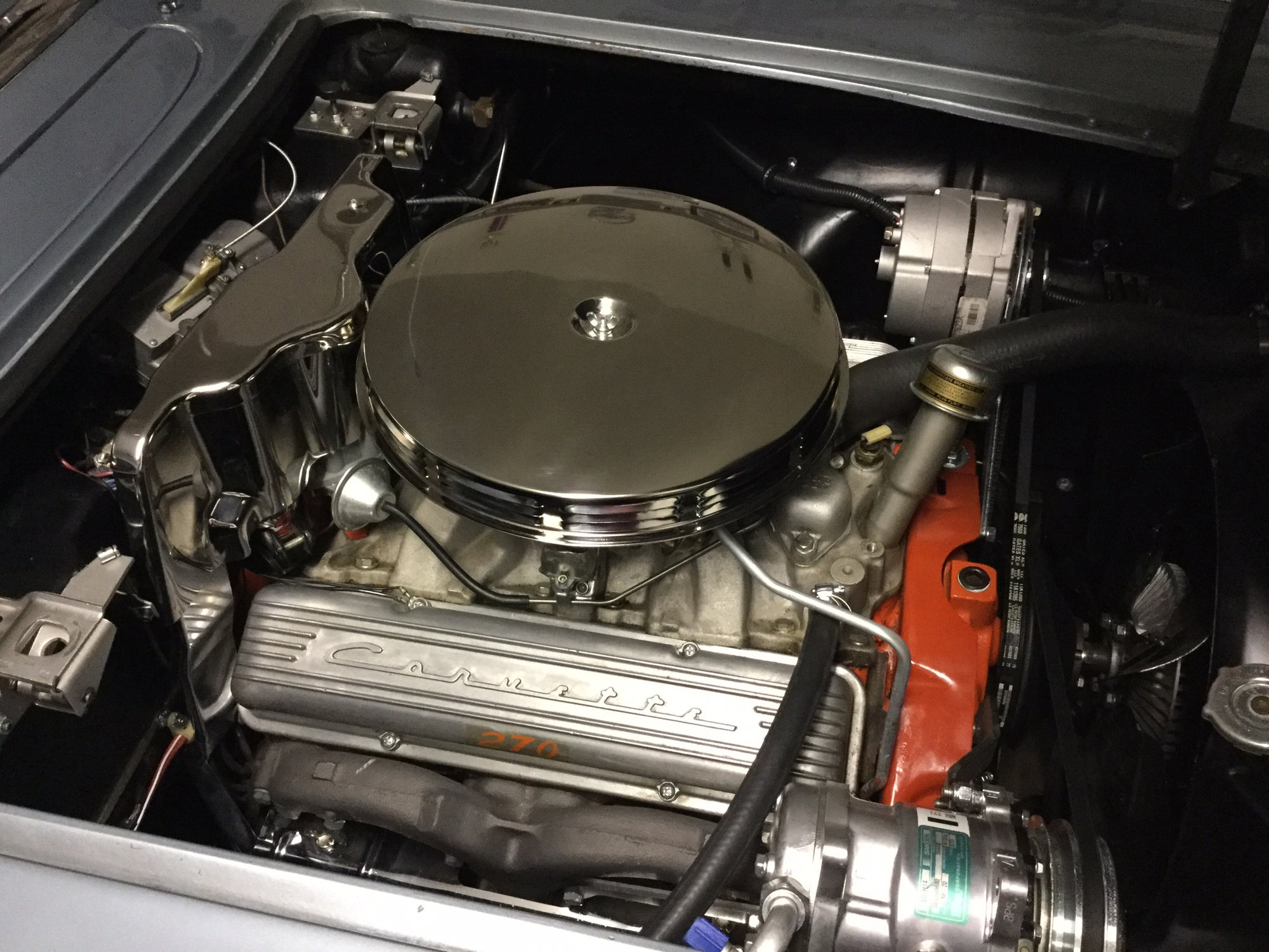 1957-1967 Corvette Intake Manifold "M" Bolt Set 250 300 Horsepower Black