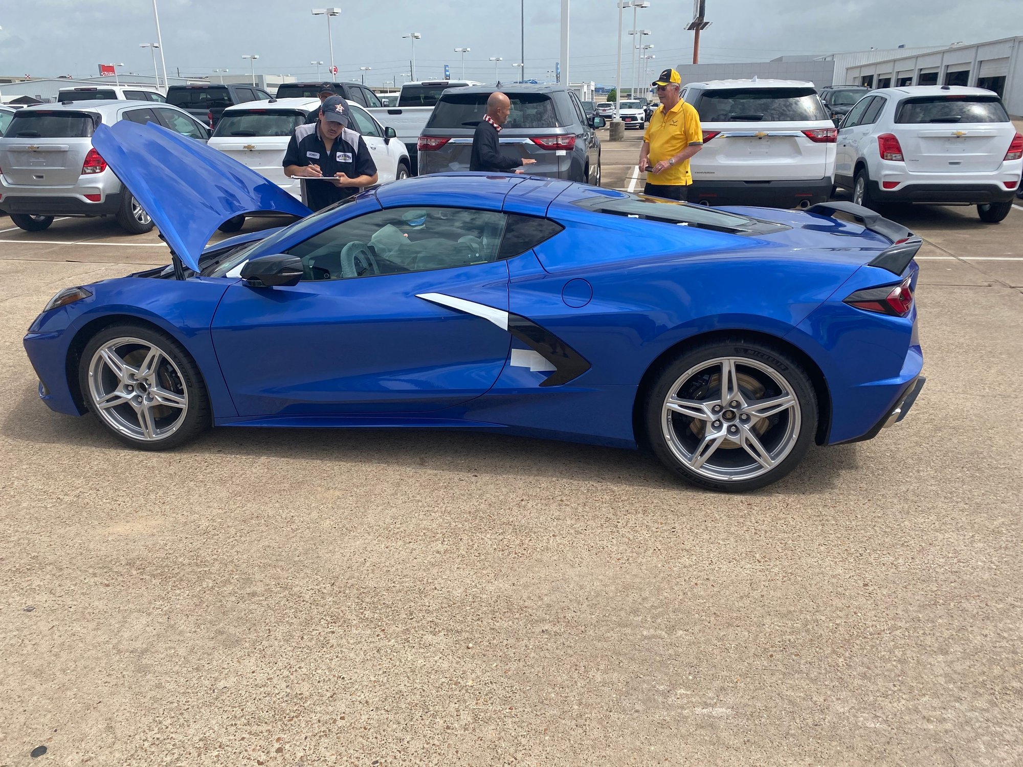 SOLD C8 2LT for sale Elkhart Blue Metallic CorvetteForum Chevrolet