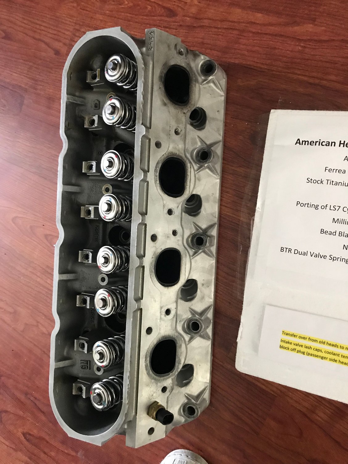 FS (For Sale) AHP ls7 heads ported and moldstar CorvetteForum