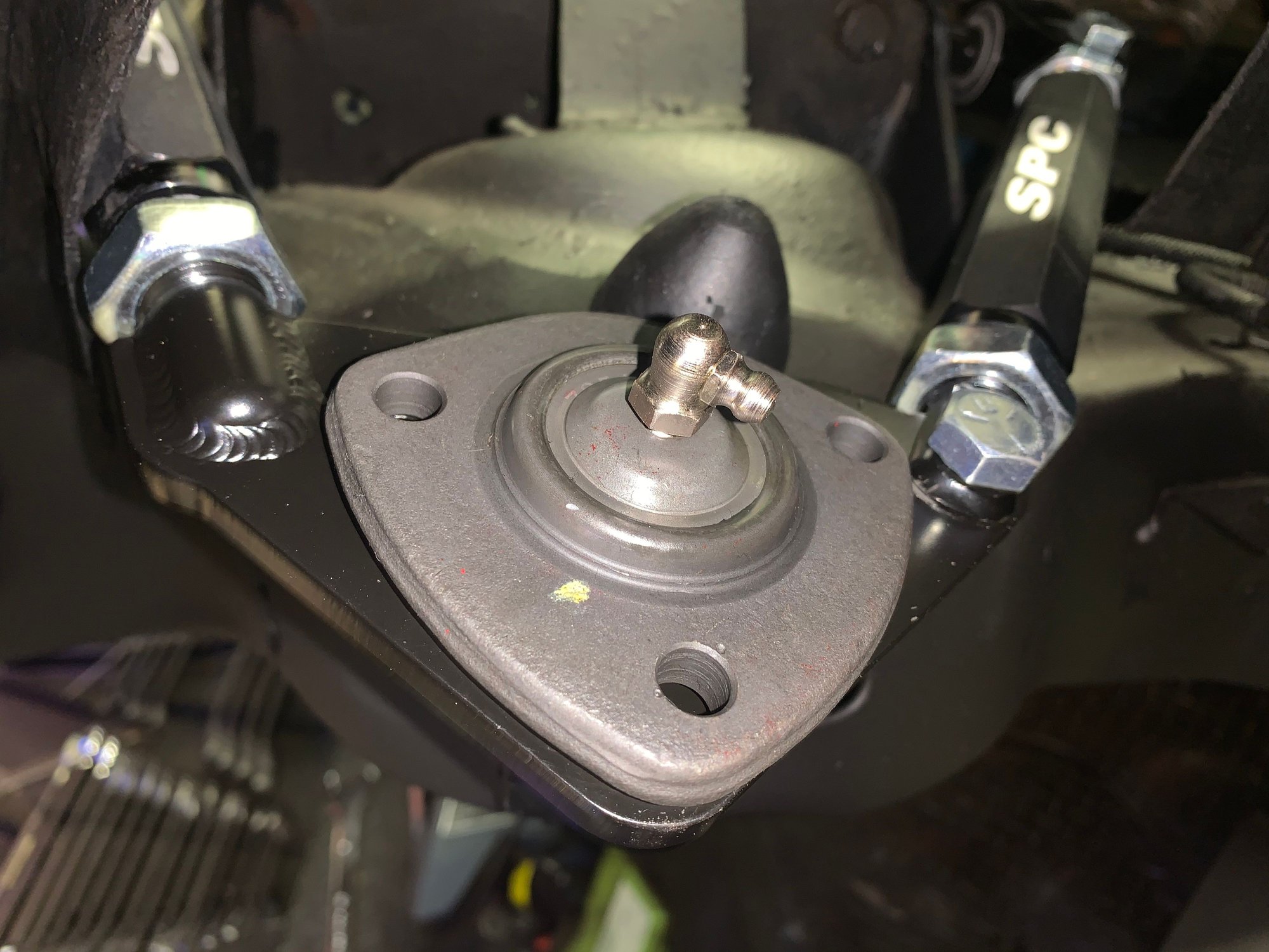 SPC Adjustable Control Arms Ball Joint Question CorvetteForum