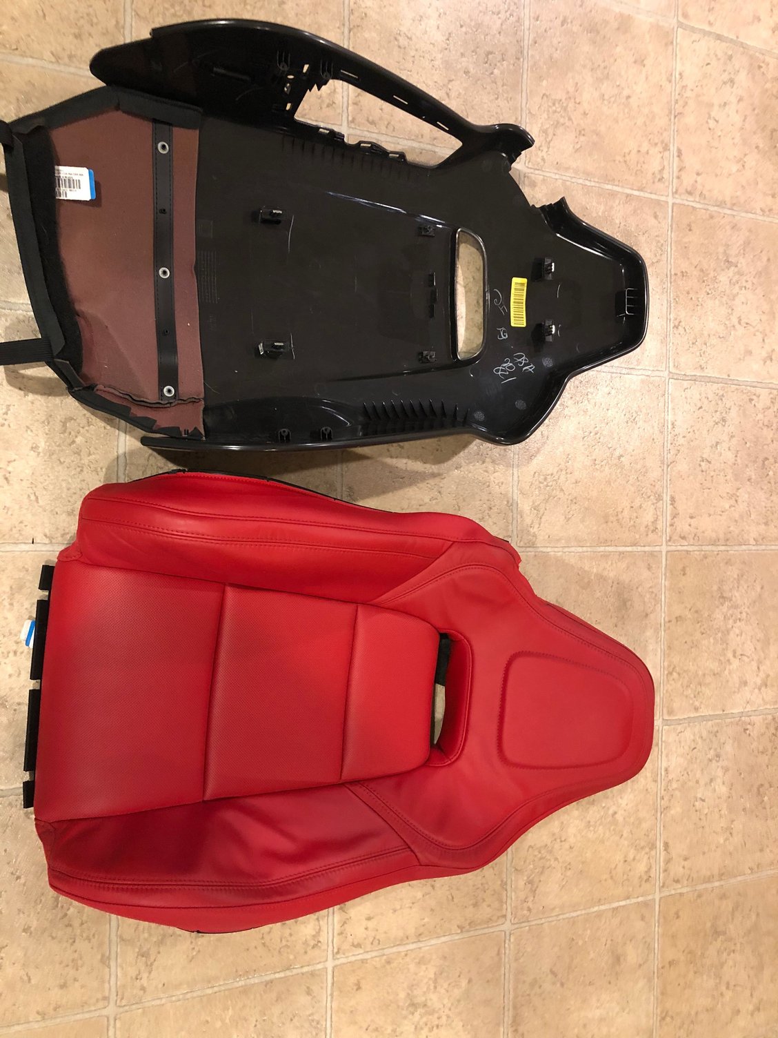 FS (For Sale) C7 Red Seat Backs CorvetteForum Chevrolet Corvette