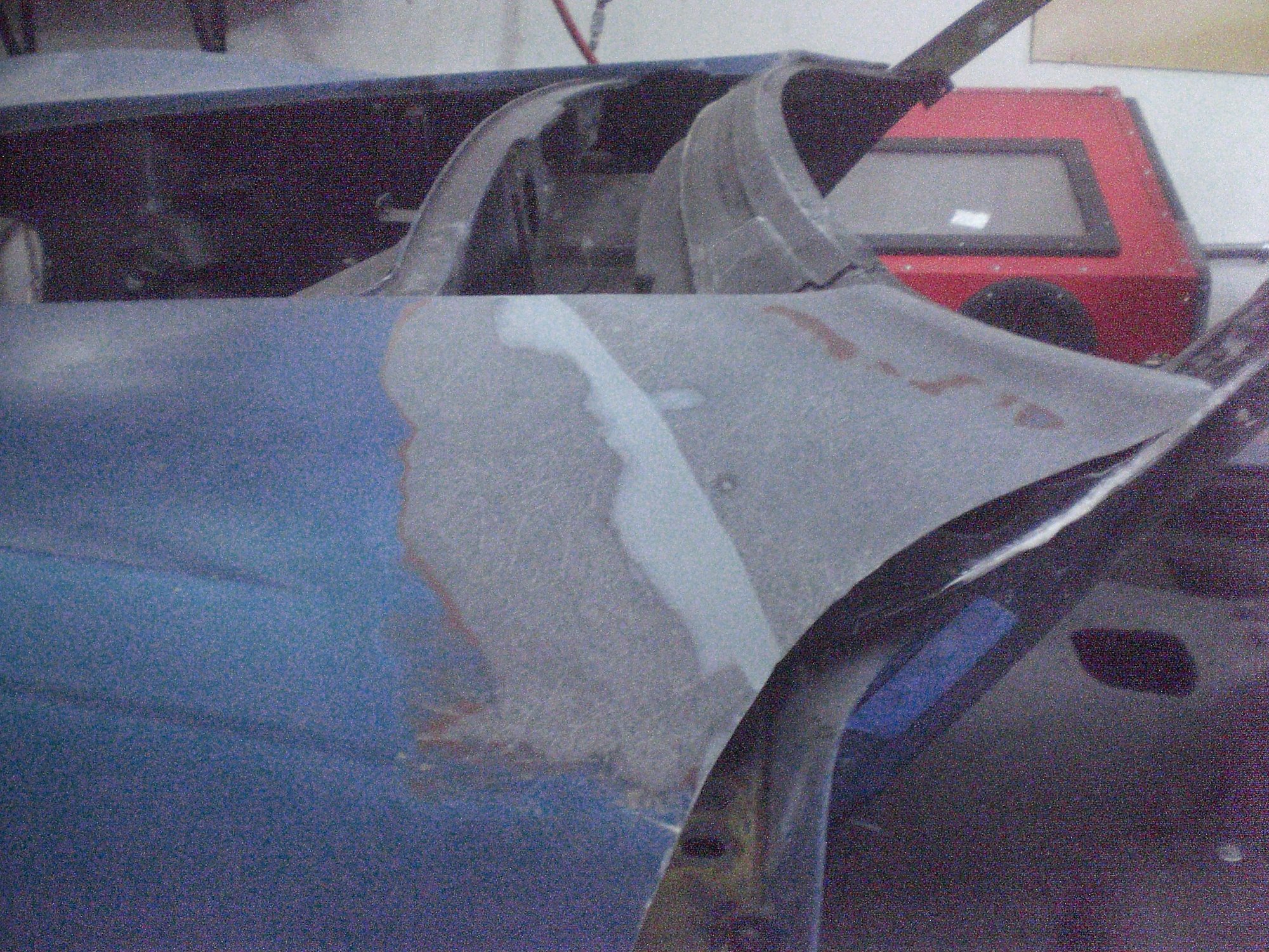 Cut was dished out and filled with VPA.