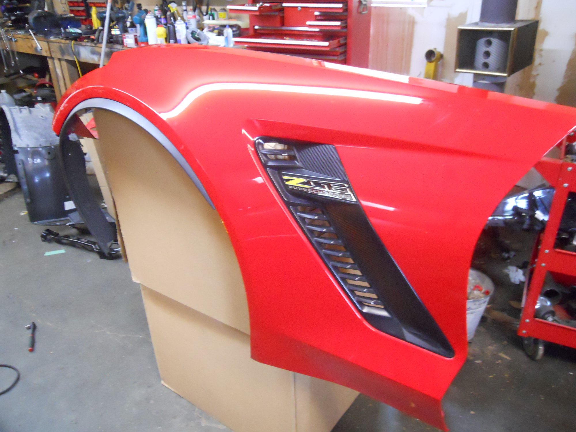 FS (For Sale) 2016 Z06 front fenders CorvetteForum Chevrolet