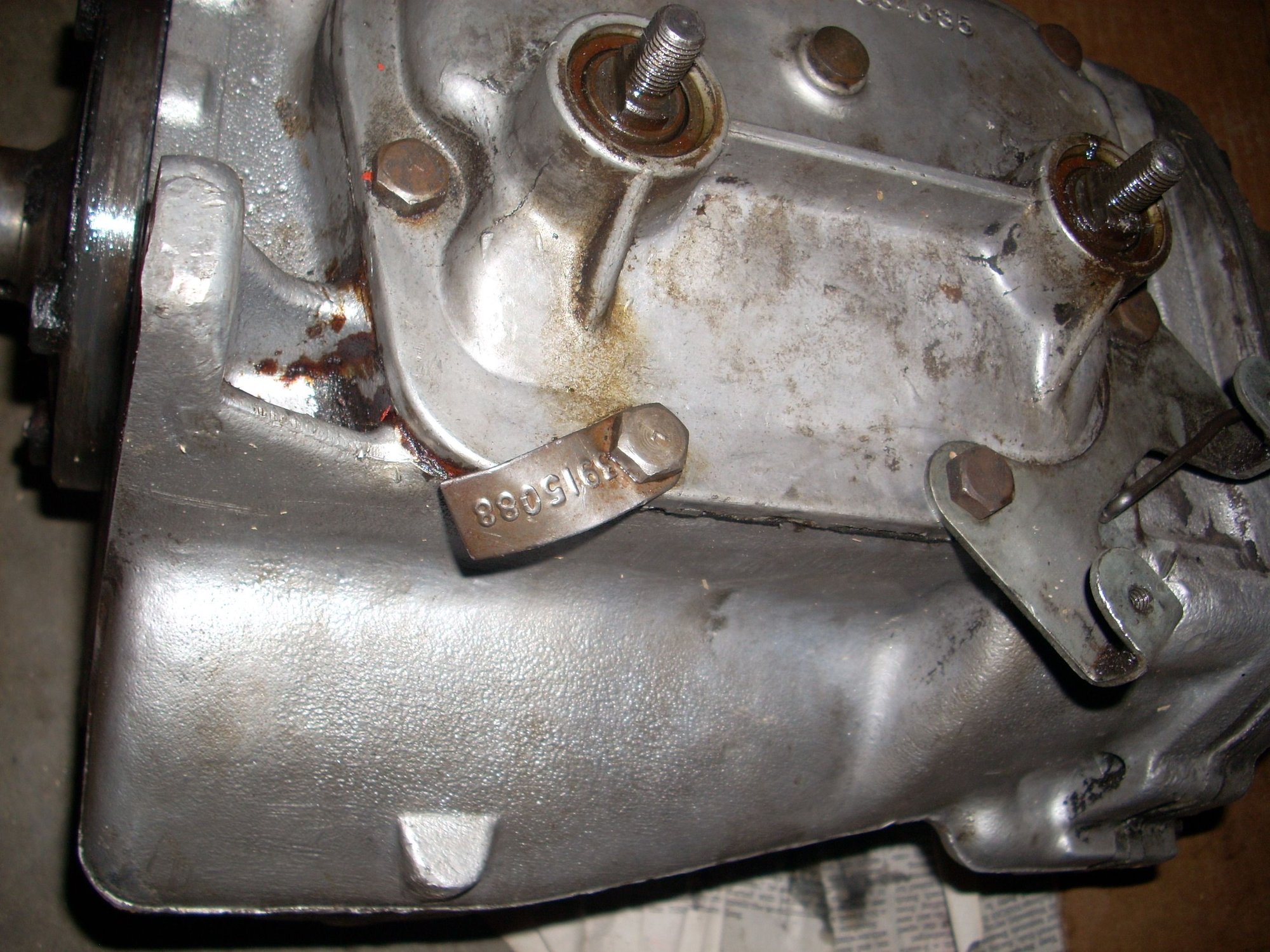 What letter is this on the transmission stamp? CorvetteForum