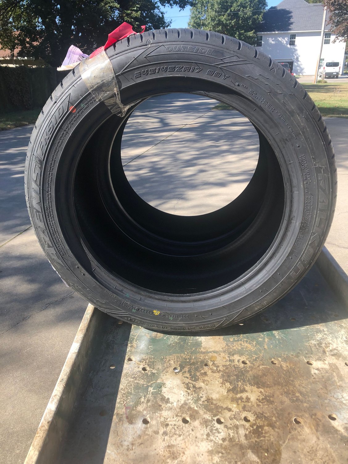 FS (For Sale) Pair, Falken Azenis FK 510 245/45ZR17 Tires - Brand New ...