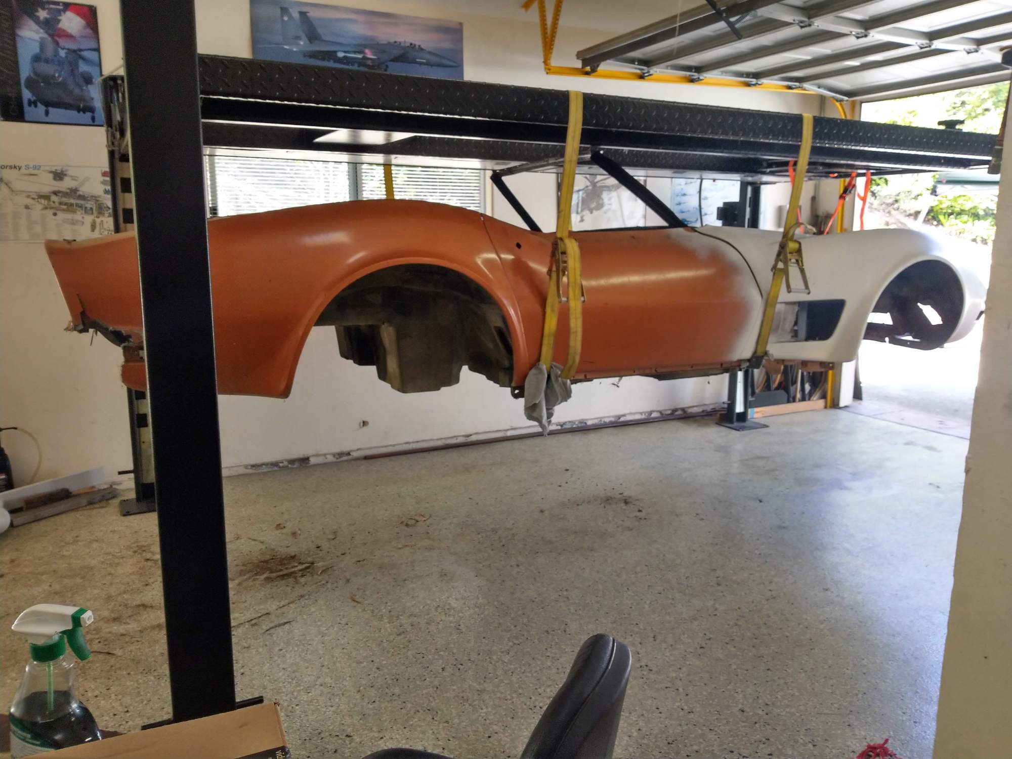 Lifting Body Off 4 post Hoist ? CorvetteForum Chevrolet Corvette
