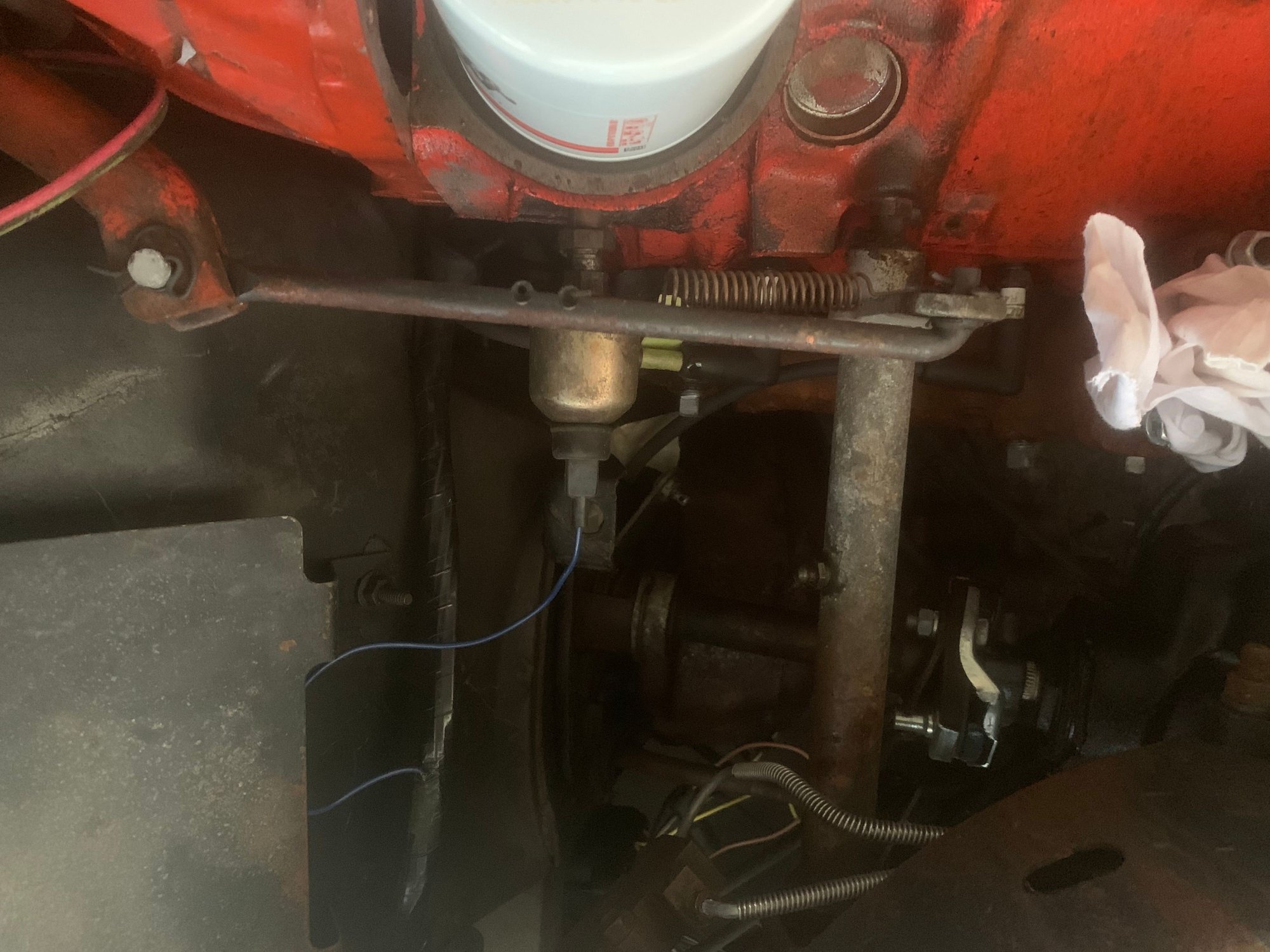 Clutch rod anti rattle springs CorvetteForum Chevrolet Corvette