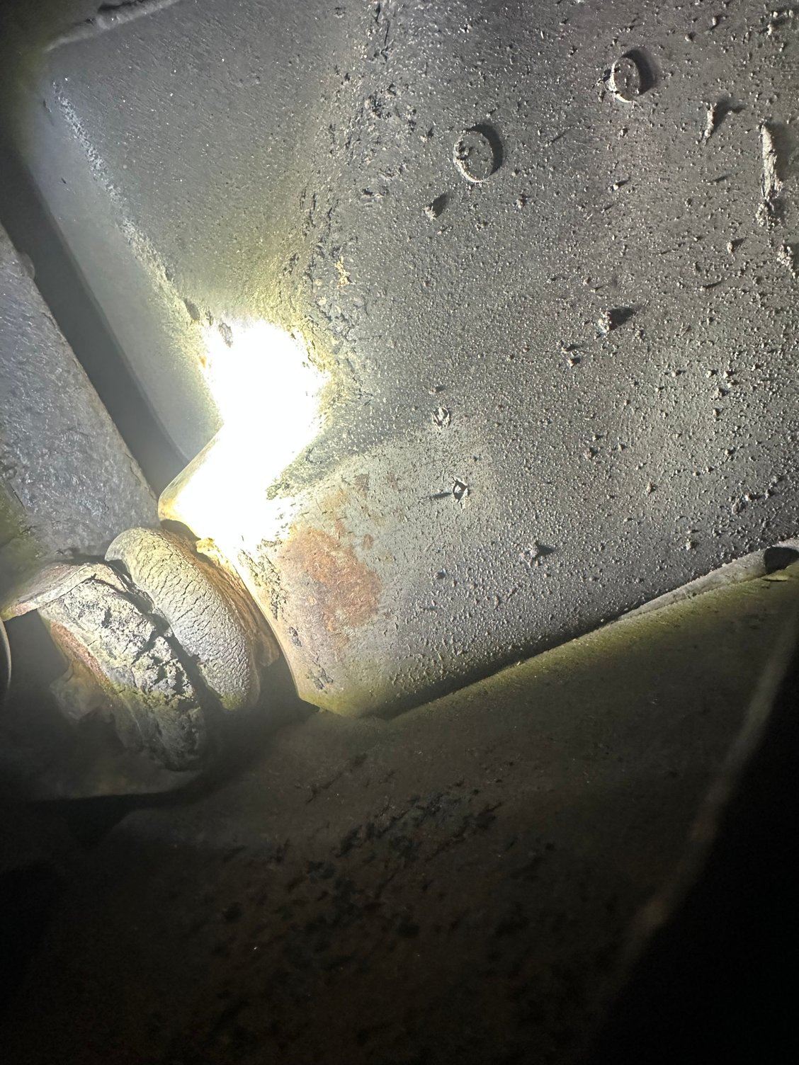Number 4 mount on driver side- the bracket is gone