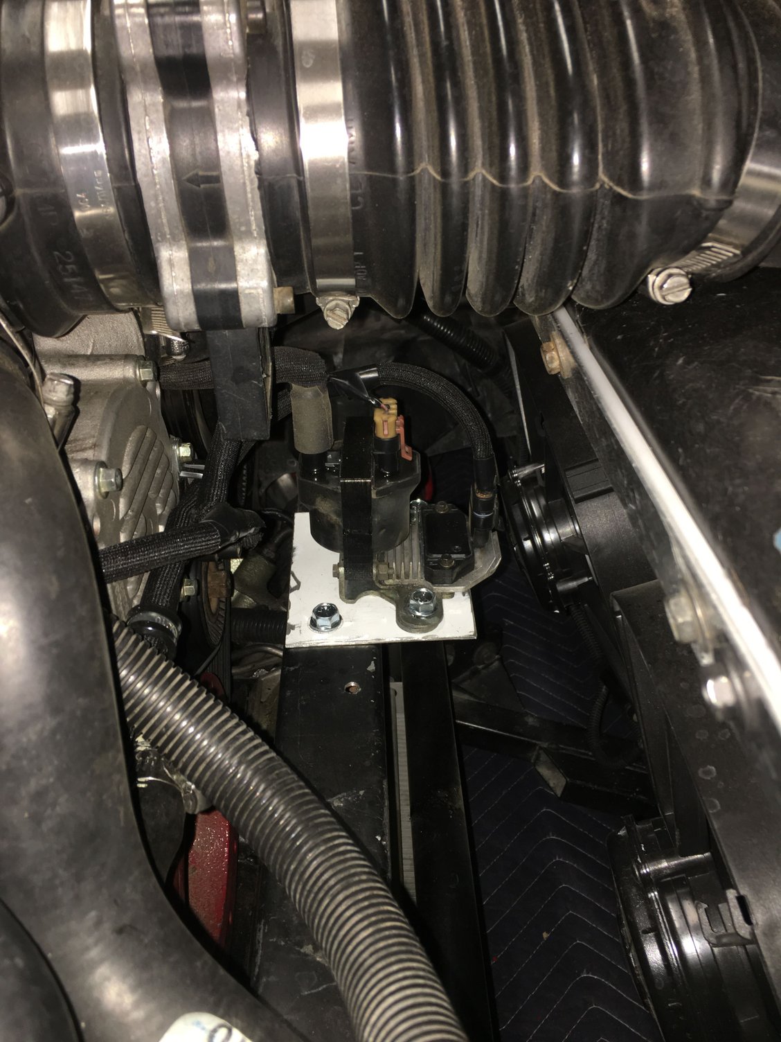 MSD ignition coil, loose wire, LT1 CorvetteForum Chevrolet Corvette