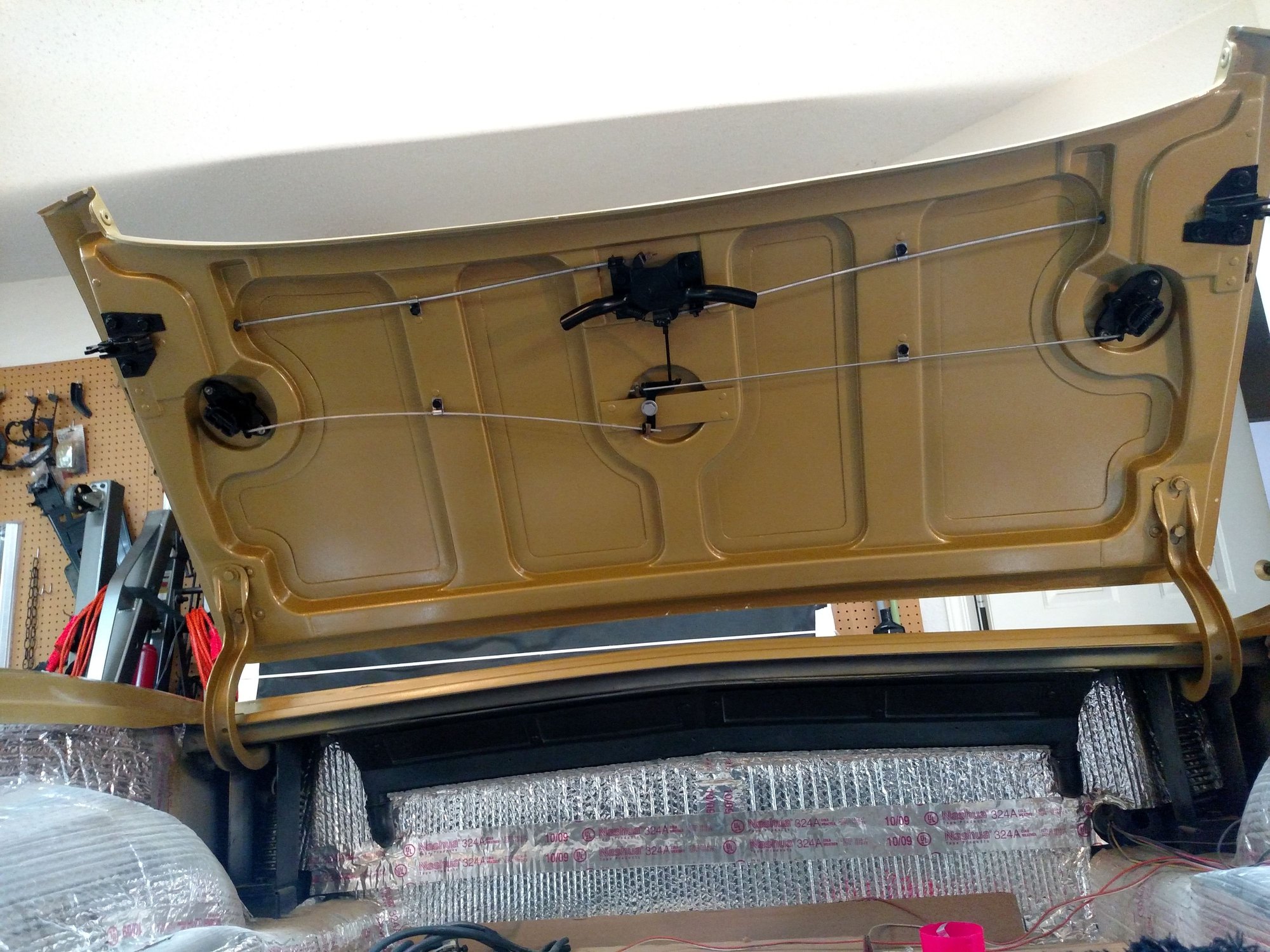 1970 convertible rear deck lid pic (underside) CorvetteForum