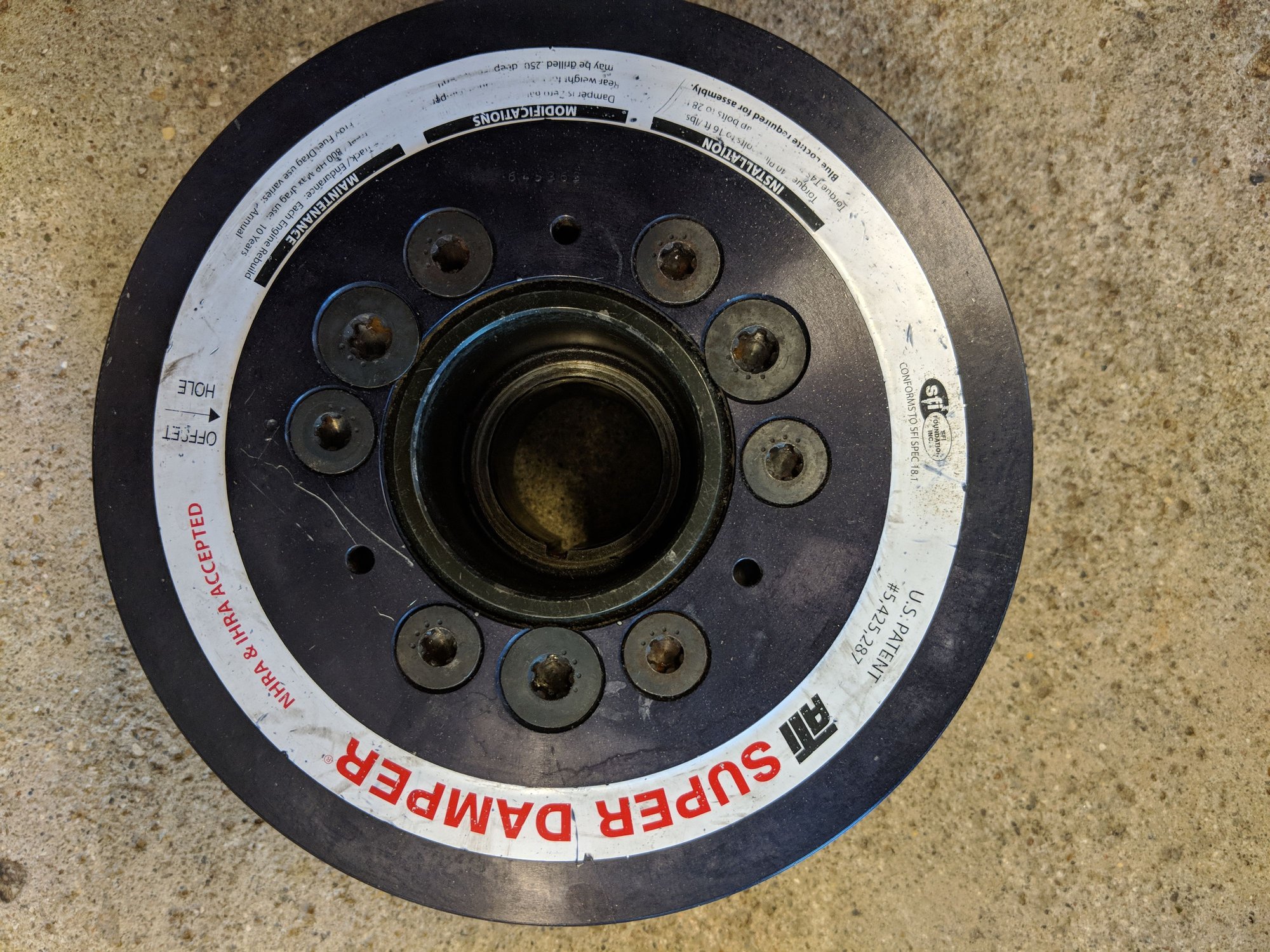 FS (For Sale) ATI 10 Underdrive Pulley A/C Delete CorvetteForum