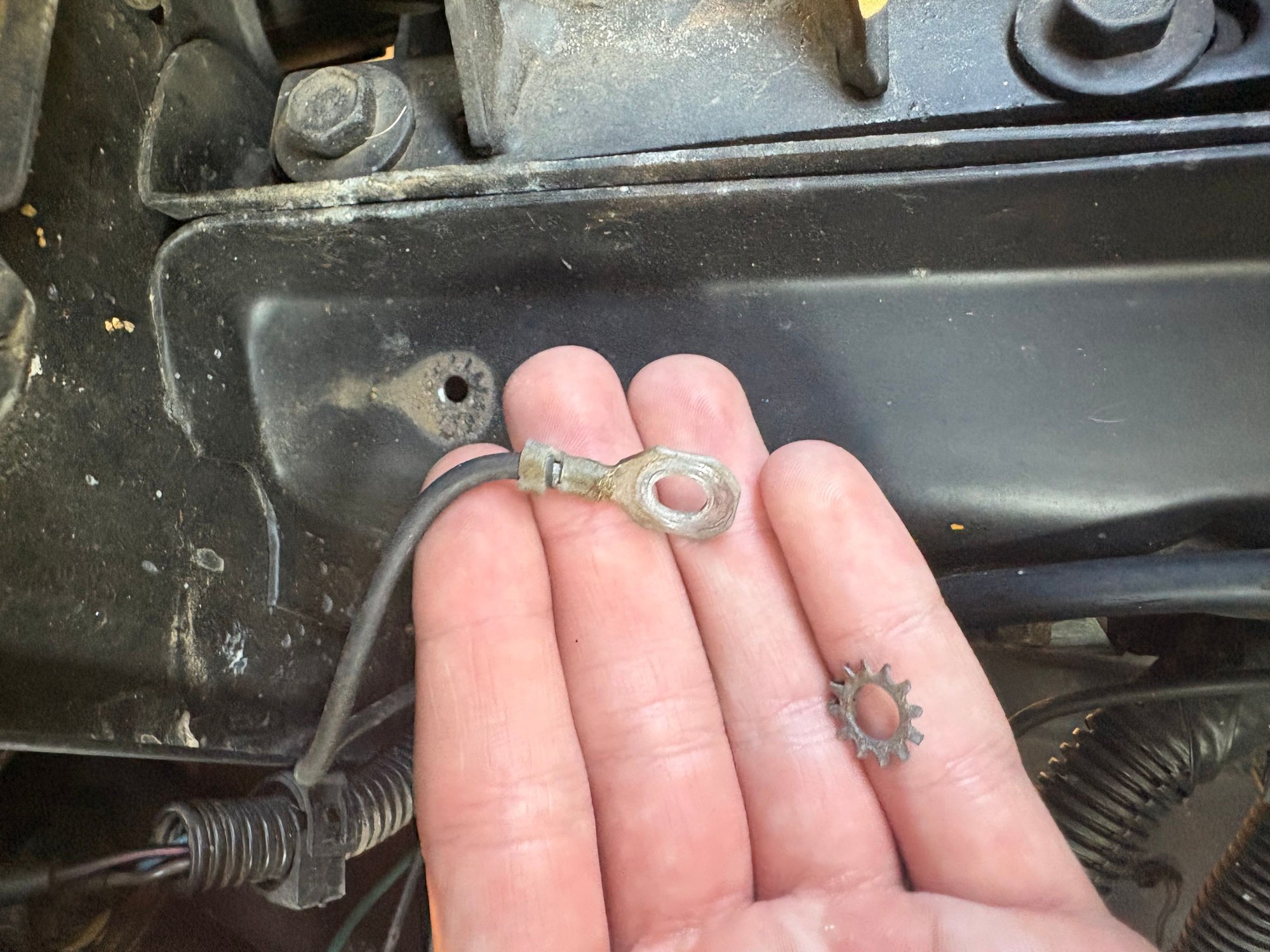 Left grounding