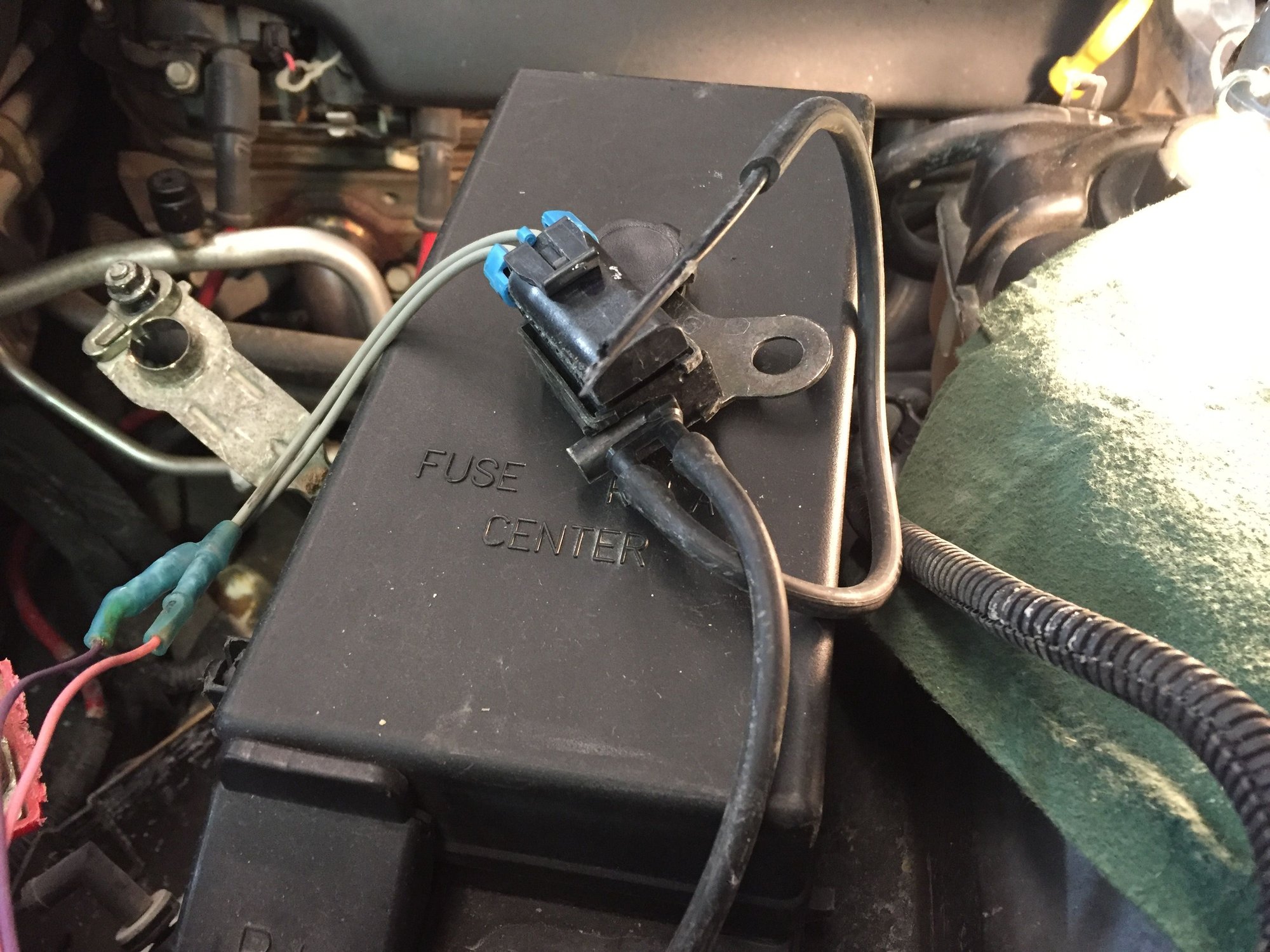 04 Acid damage where do these vacuum lines go? - CorvetteForum