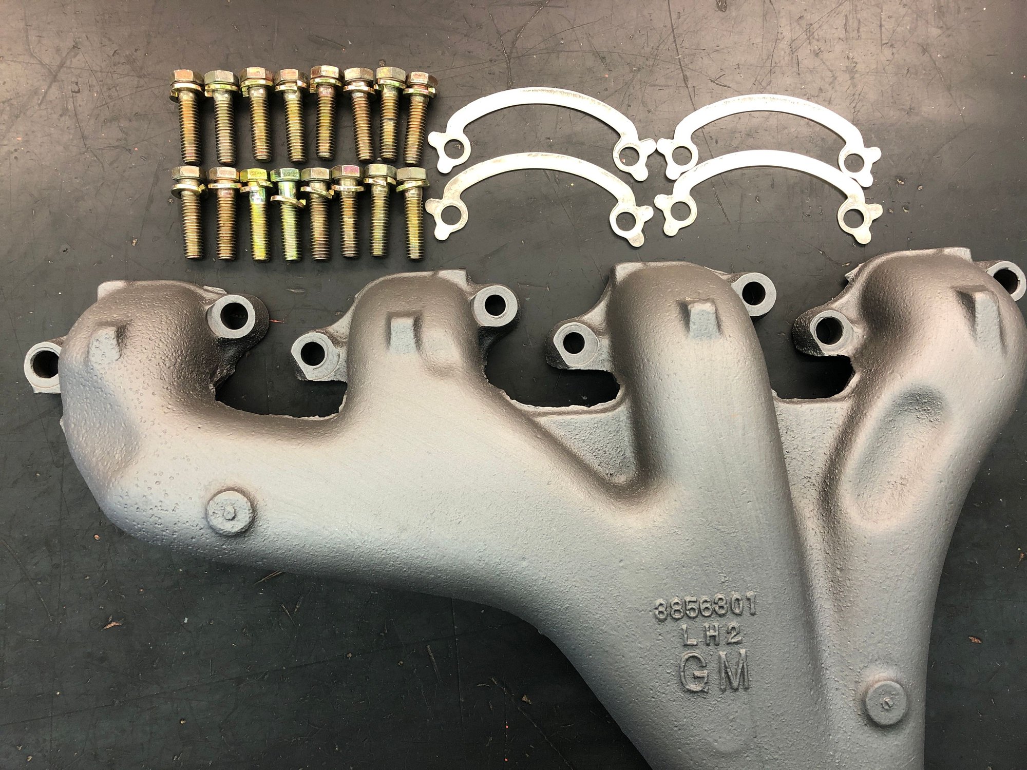 C2 Bigblock Exhaust Manifold Bolt 'Washers' 65 L78 CorvetteForum