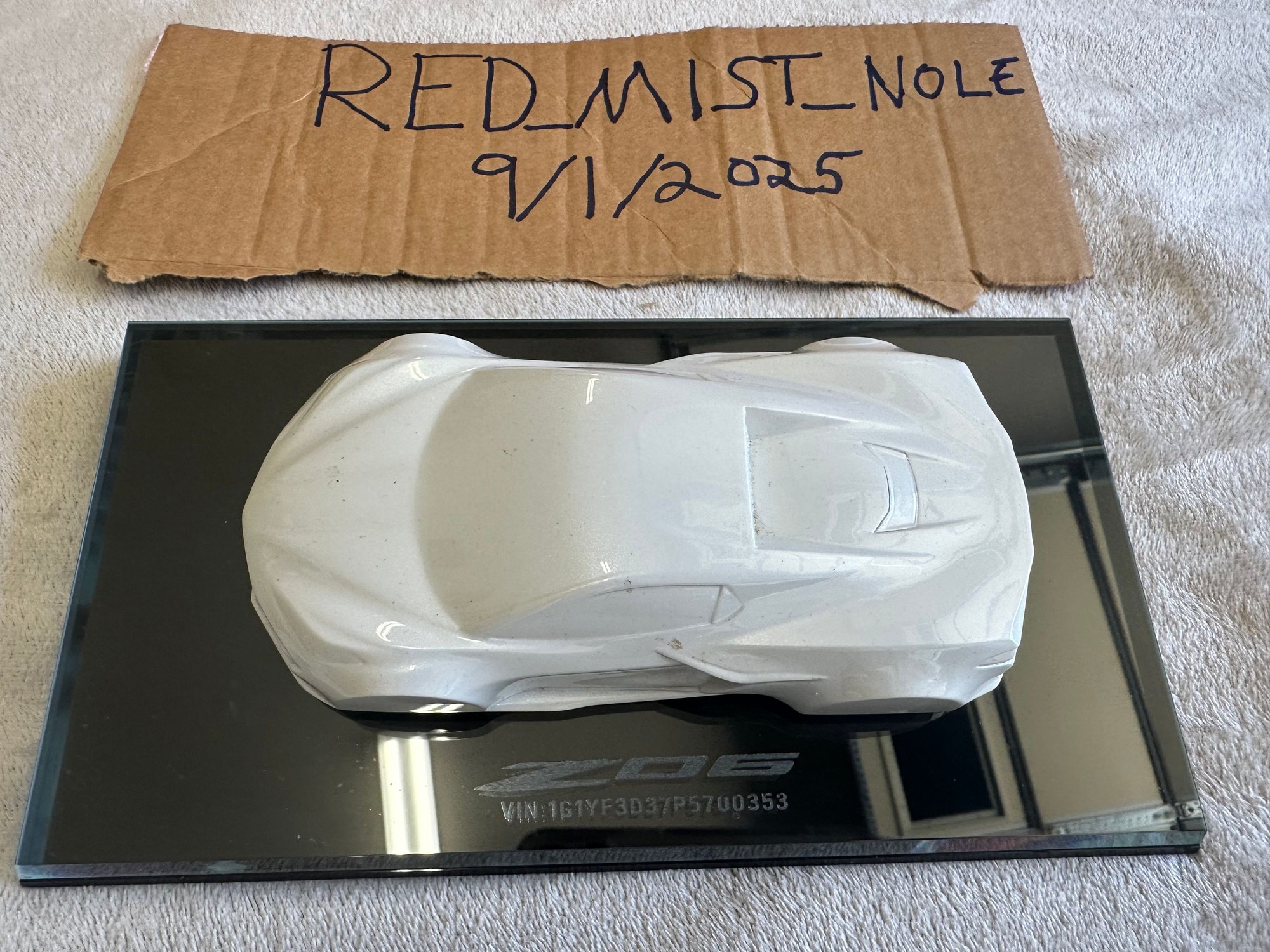 FS (For Sale) 2023 70th Anniversary Corvette Z06 White Pearl Tricoat ...