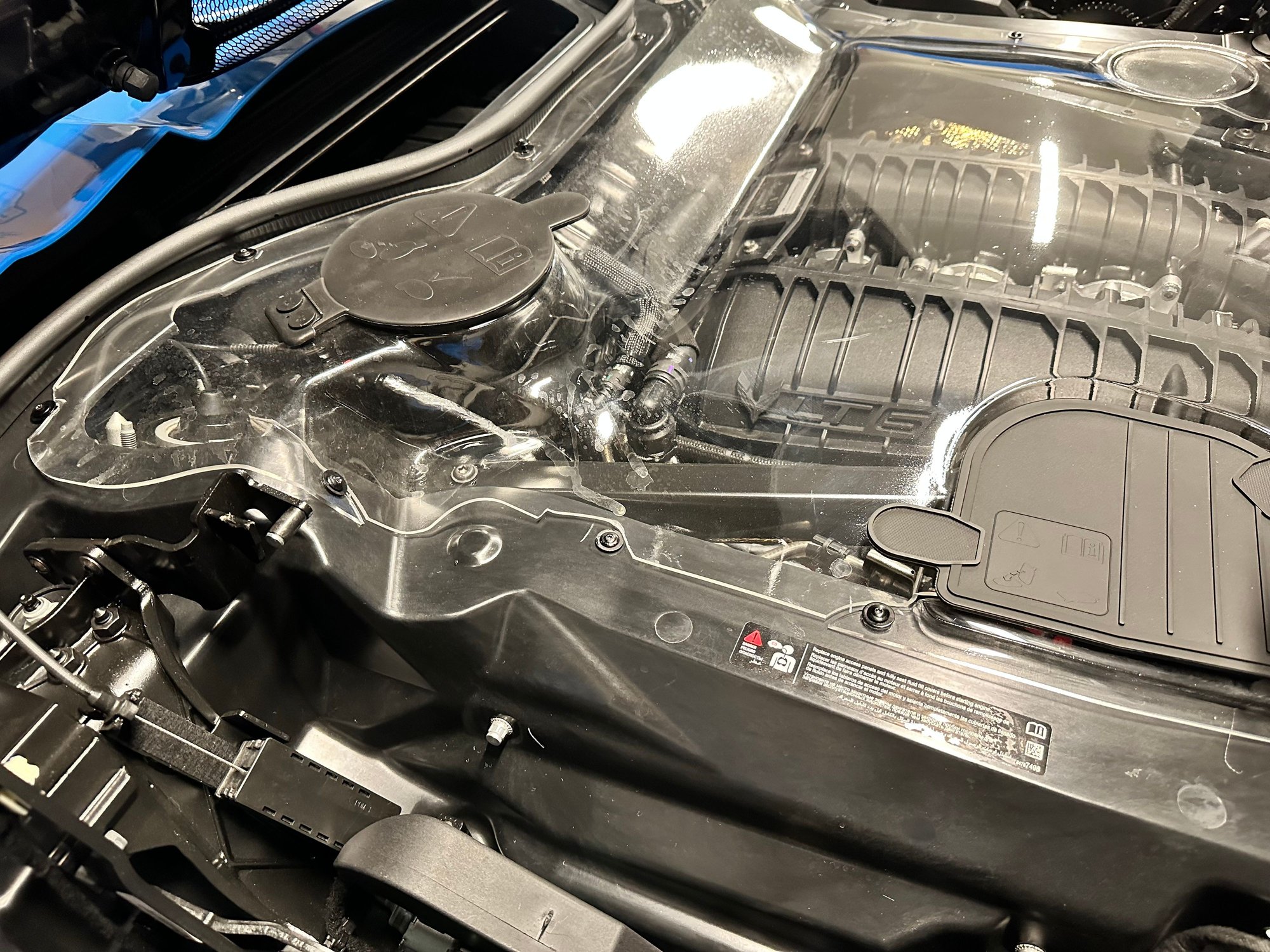 FS (For Sale) C8 HTC Stingray & Z06 Clear Engine Cover - Minor Damage ...