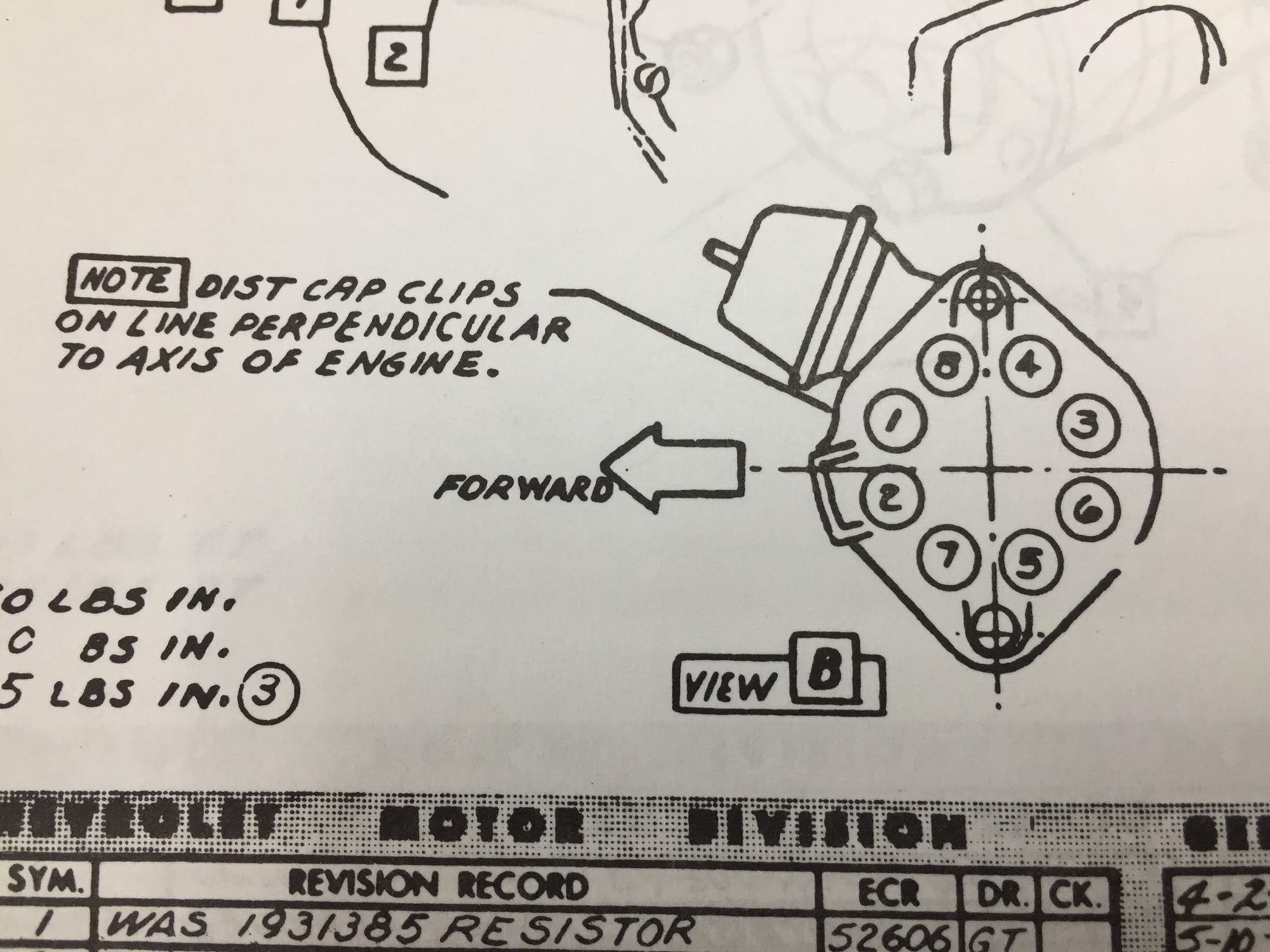 C2 Distributor position help needed CorvetteForum Chevrolet