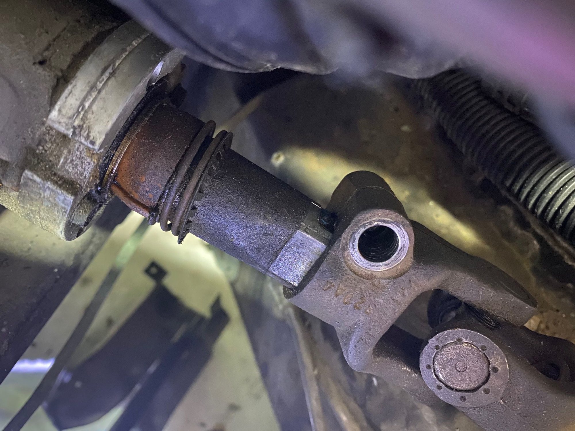 Steering intermediate shaft removal CorvetteForum Chevrolet